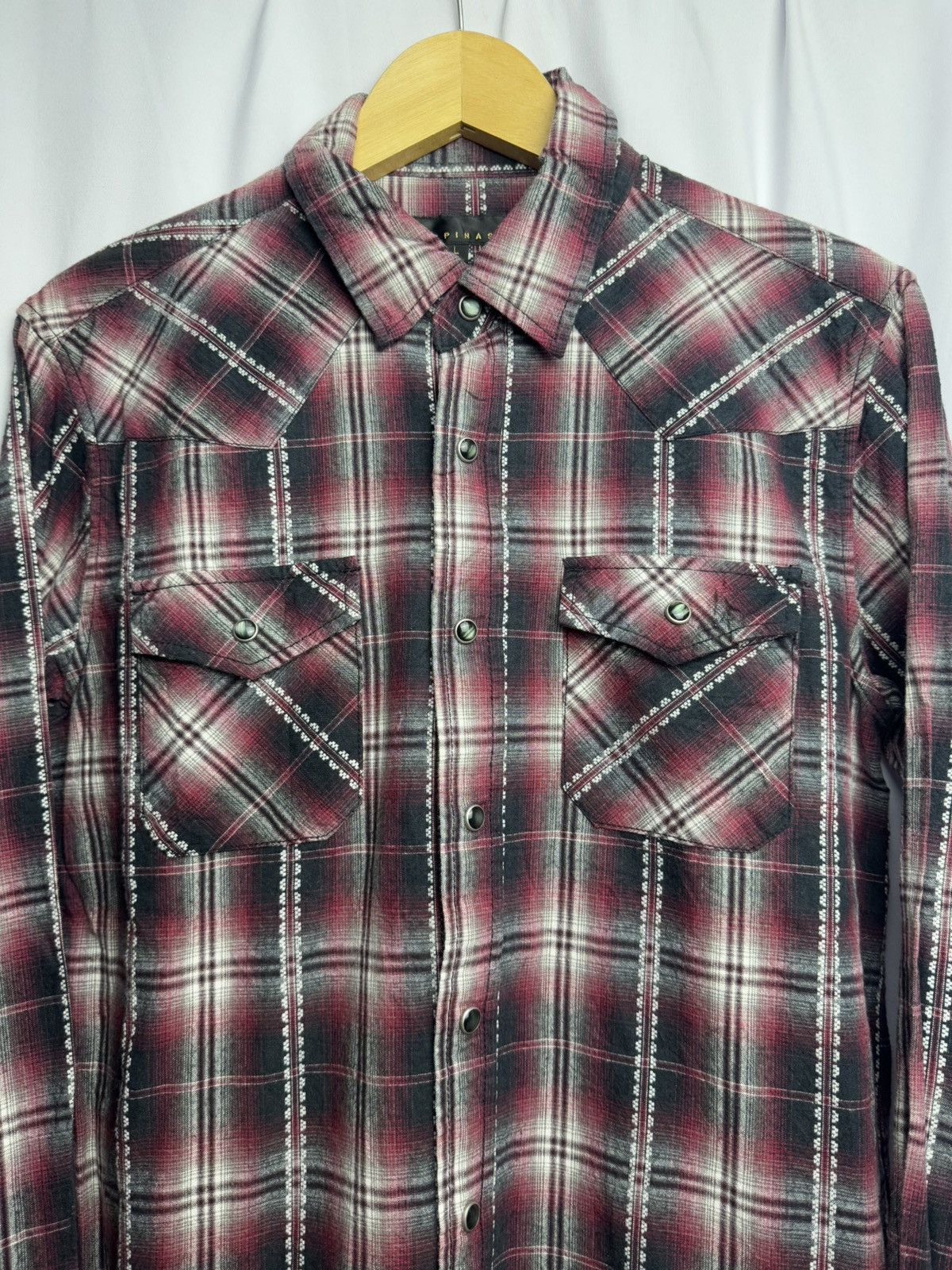 Hysteric Glamour × If Six Was Nine × Japanese Brand Japanese Spinash Westren Button Long Shirt Size US L / EU 52-54 / 3 - 3 Thumbnail