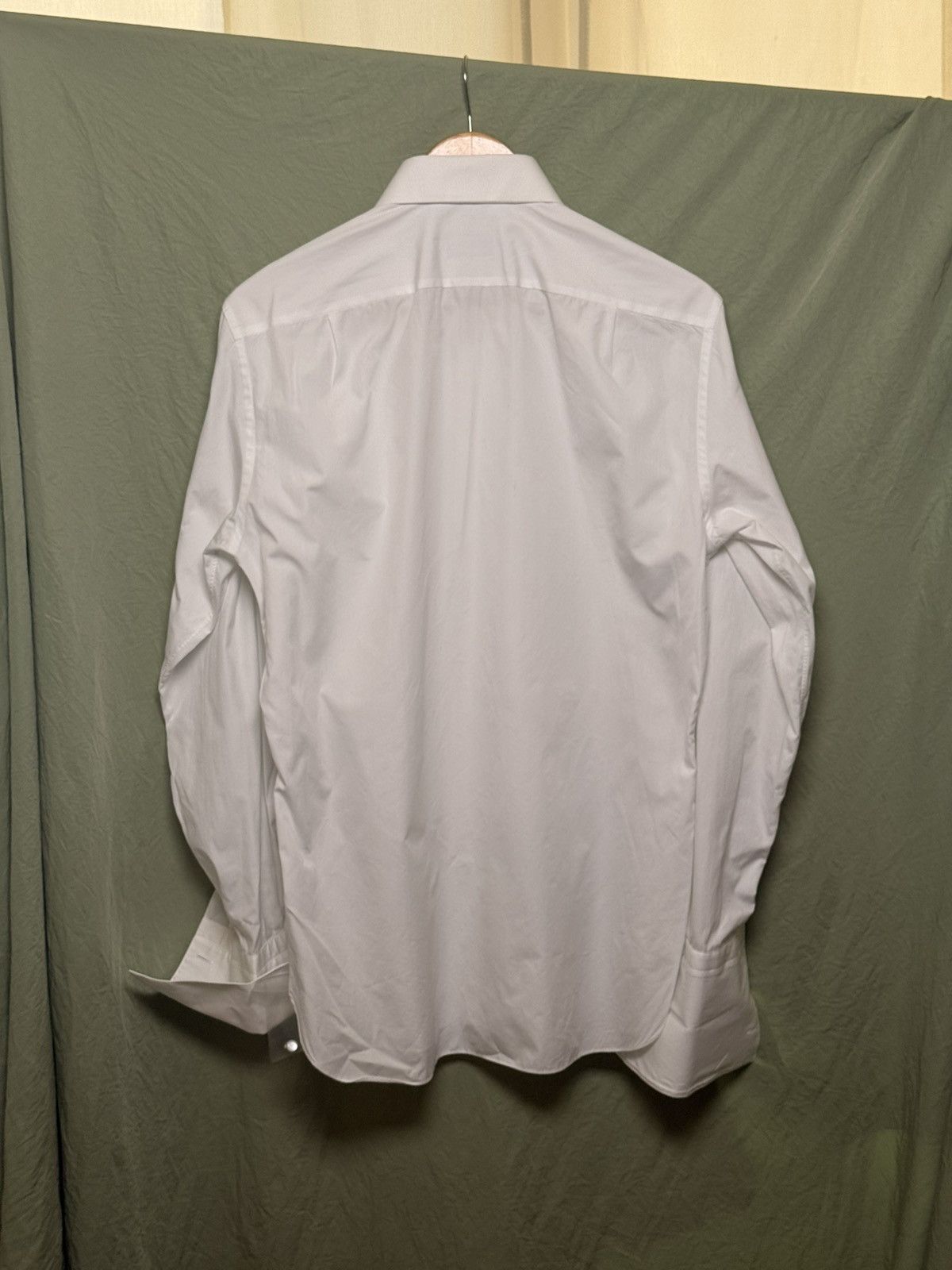 Ermenegildo Zegna Ermenegildo Zegna Formal Piquet Evening Shirt Size US M / EU 48-50 / 2 - 10 Thumbnail