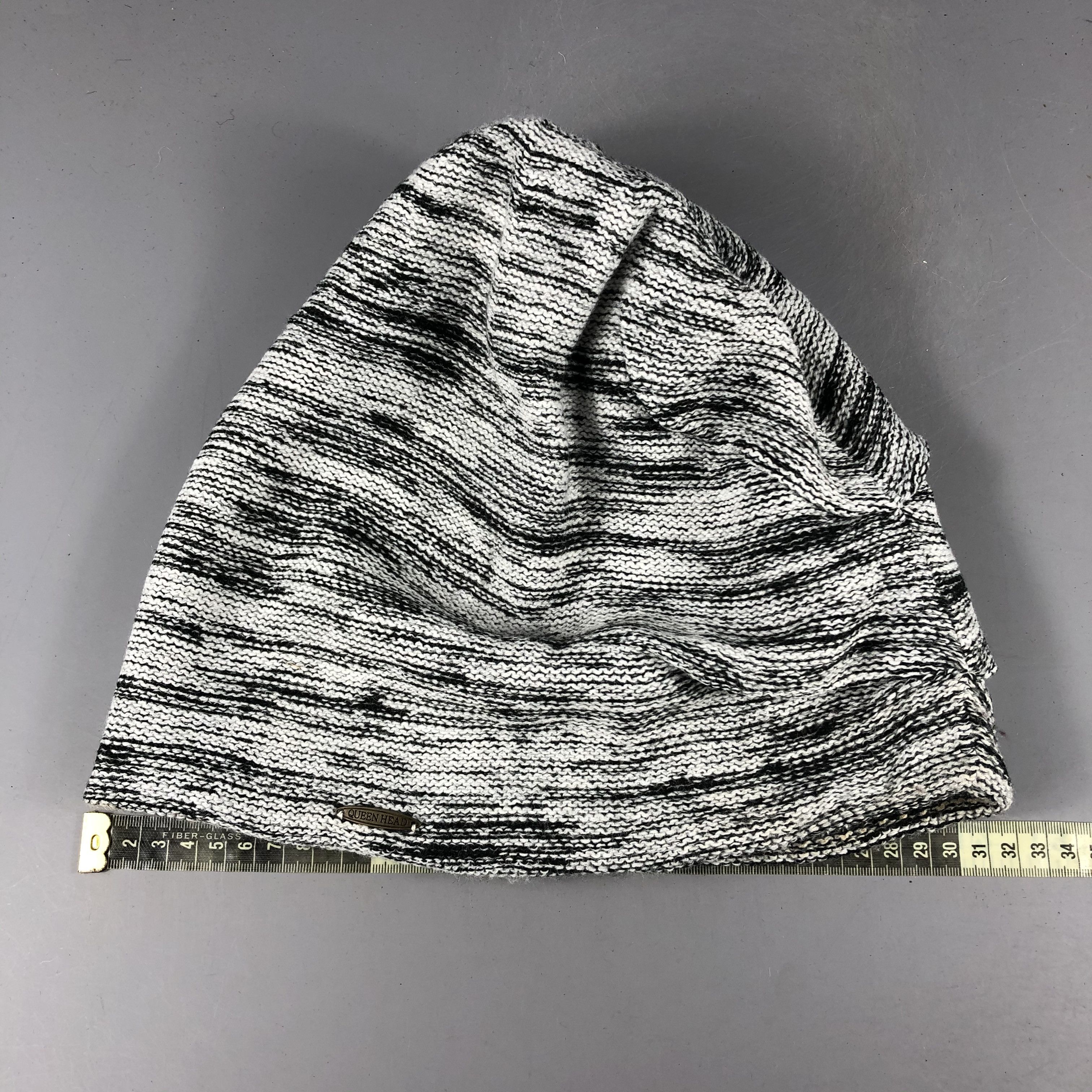 Vintage Queenhead Slouchy Beanie Snow Hat Snow Cap -D1103 Size ONE SIZE - 4 Thumbnail