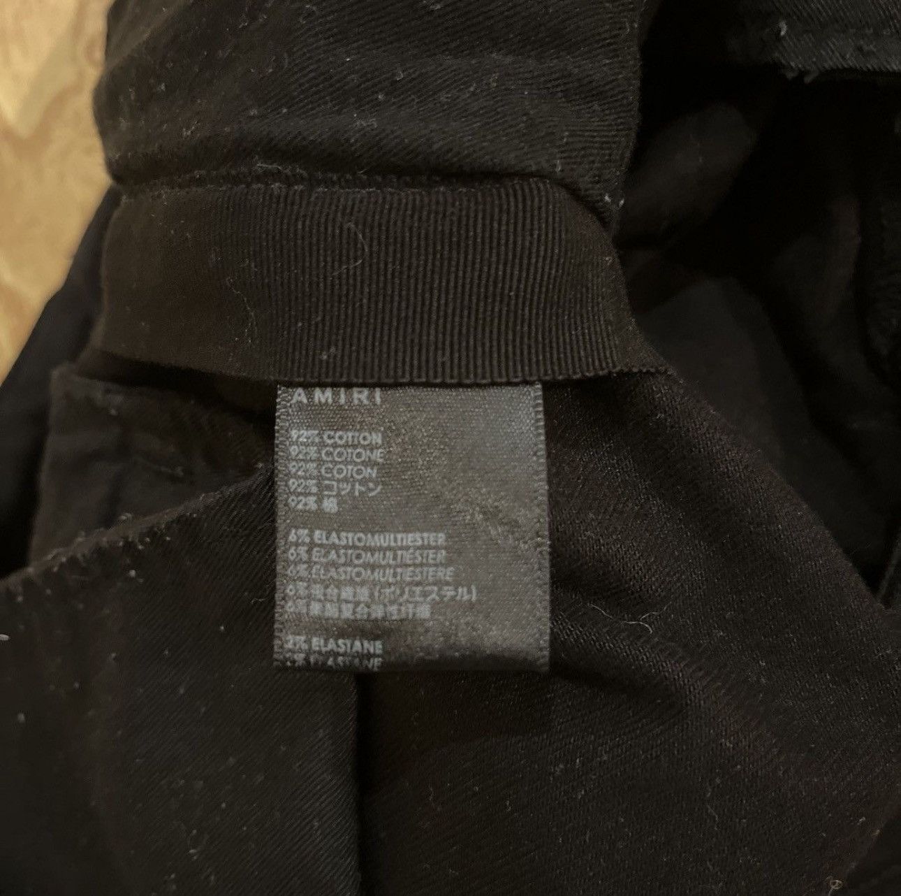 Amiri Last Size Amiri Tactical Black Cargo Denim Pants Size US 33 - 6 Thumbnail