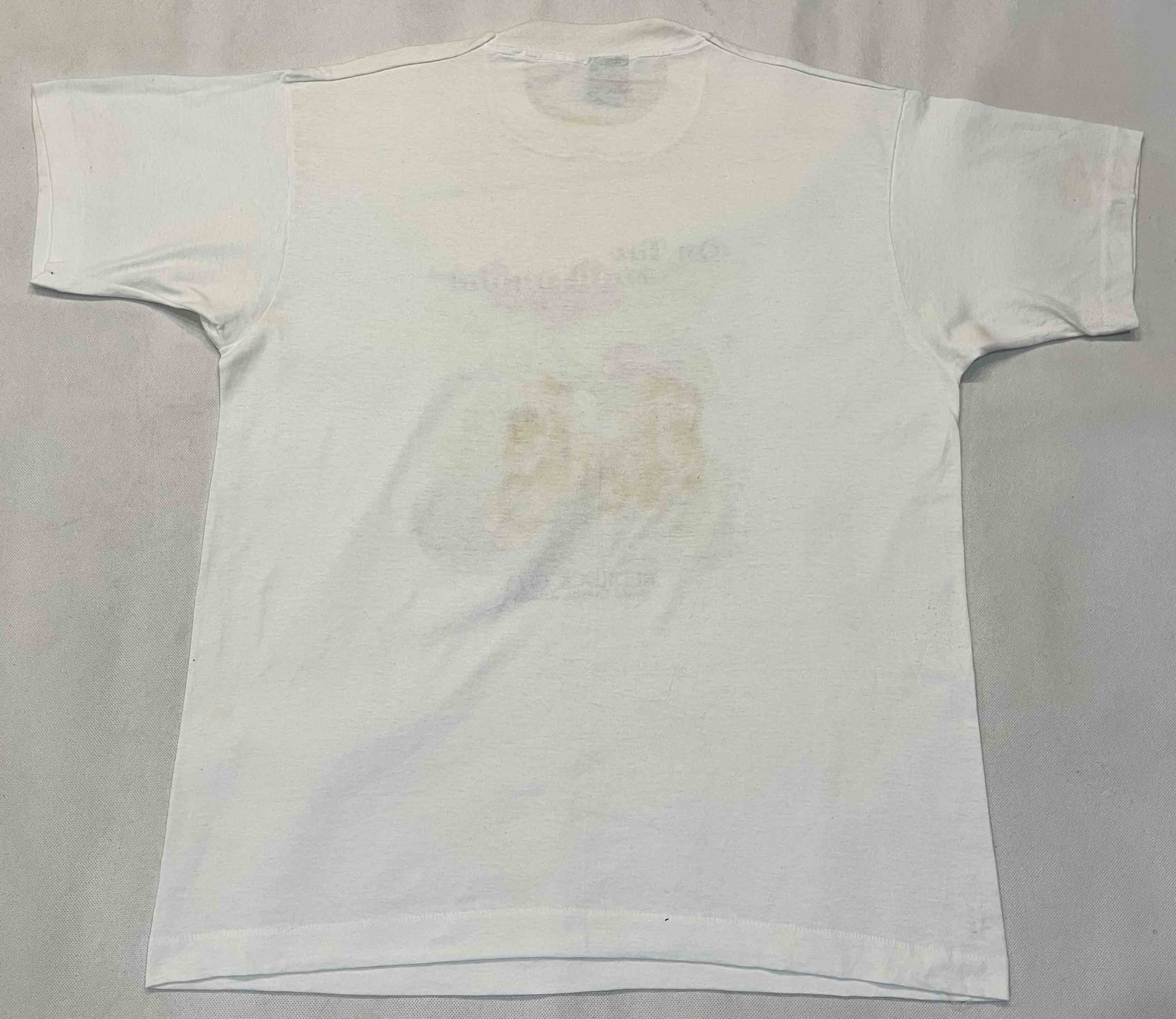 Vintage Vintage Screen Stars The Flintstones Bedrock City T-Shirt Size US XL / EU 56 / 4 - 6 Thumbnail