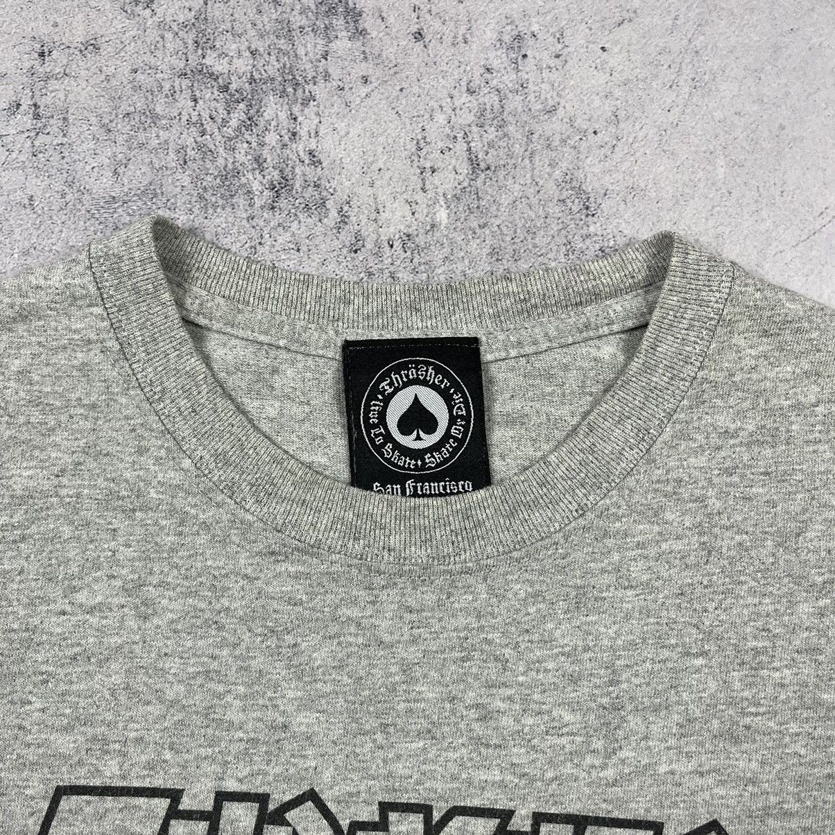 Thrasher Vintage Thrasher Pentagram y2k sk8 big logo tee 90’s Size US S / EU 44-46 / 1 - 7 Thumbnail