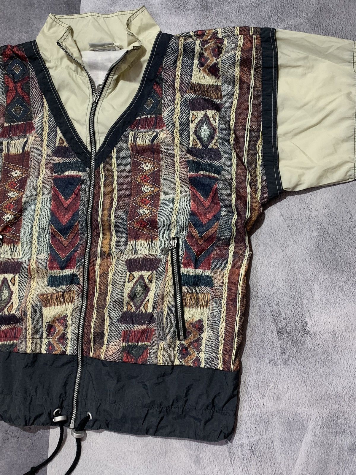 Vintage Vintage Y2K Japanese art light jacket streetwear size M Size US M / EU 48-50 / 2 - 5 Thumbnail