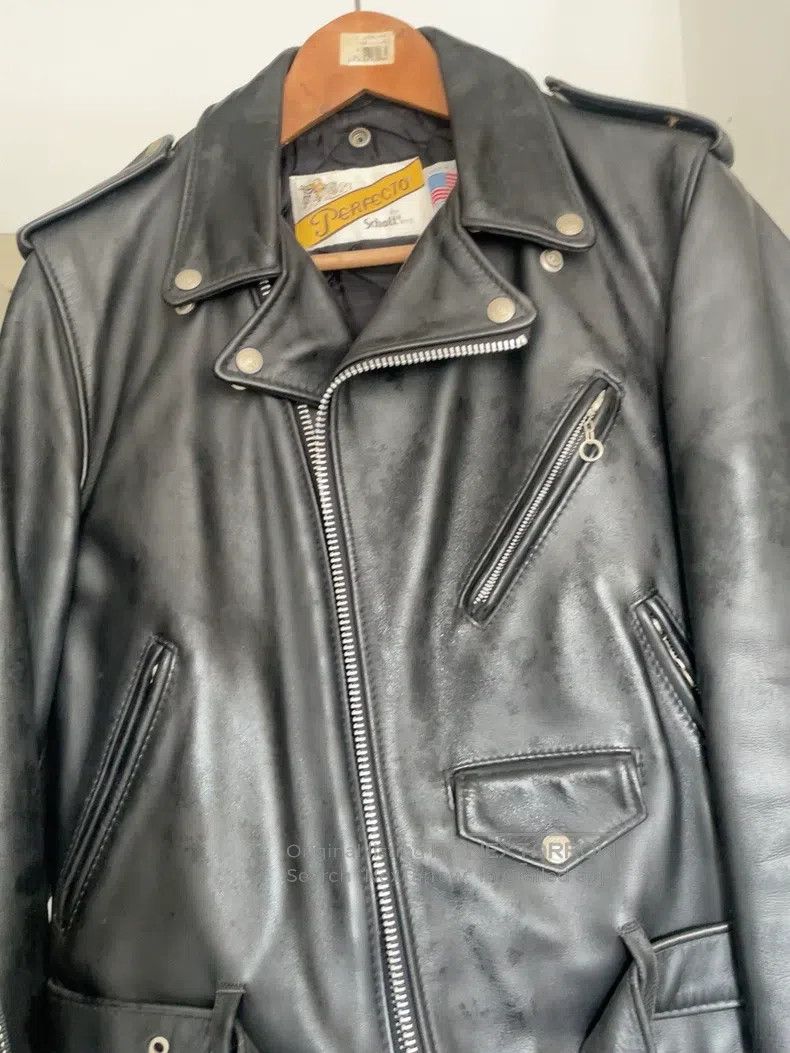 Schott Schott 618 Leather Jacket Size US S / EU 44-46 / 1 - 1 Thumbnail