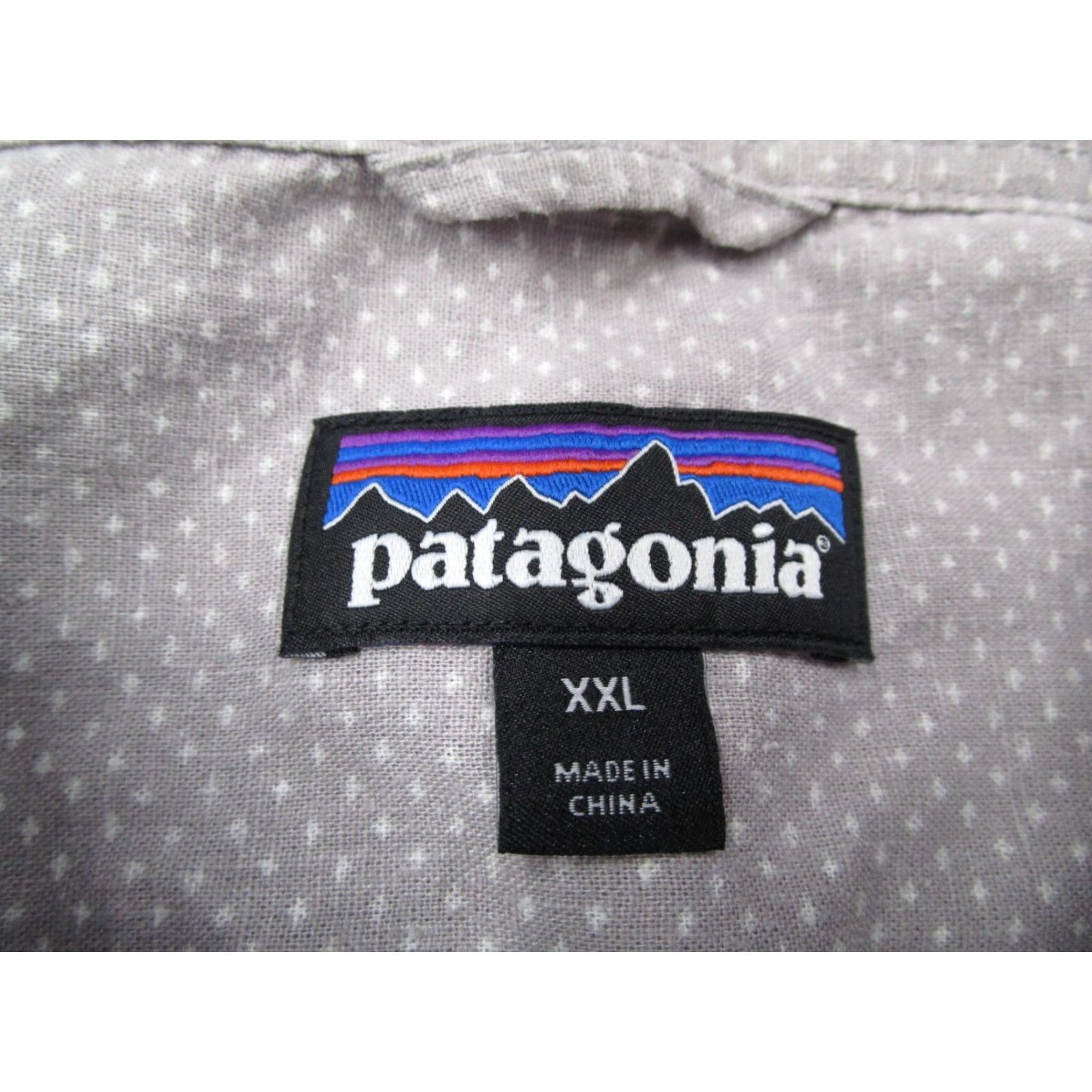 Patagonia Patagonia Shirt Mens 2XL Pink Back Step Button Up Organic Hemp Cotton Geometric Pattern Front Pockets Casual Workwear Mens Size US XXL / EU 58 / 5 - 3 Thumbnail