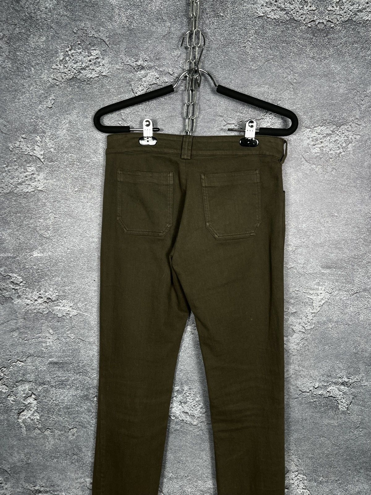Balenciaga Vintage Balenciaga Skinny Slim Fit Jeans Pants Size 27" / US 4 / IT 40 - 10 Thumbnail