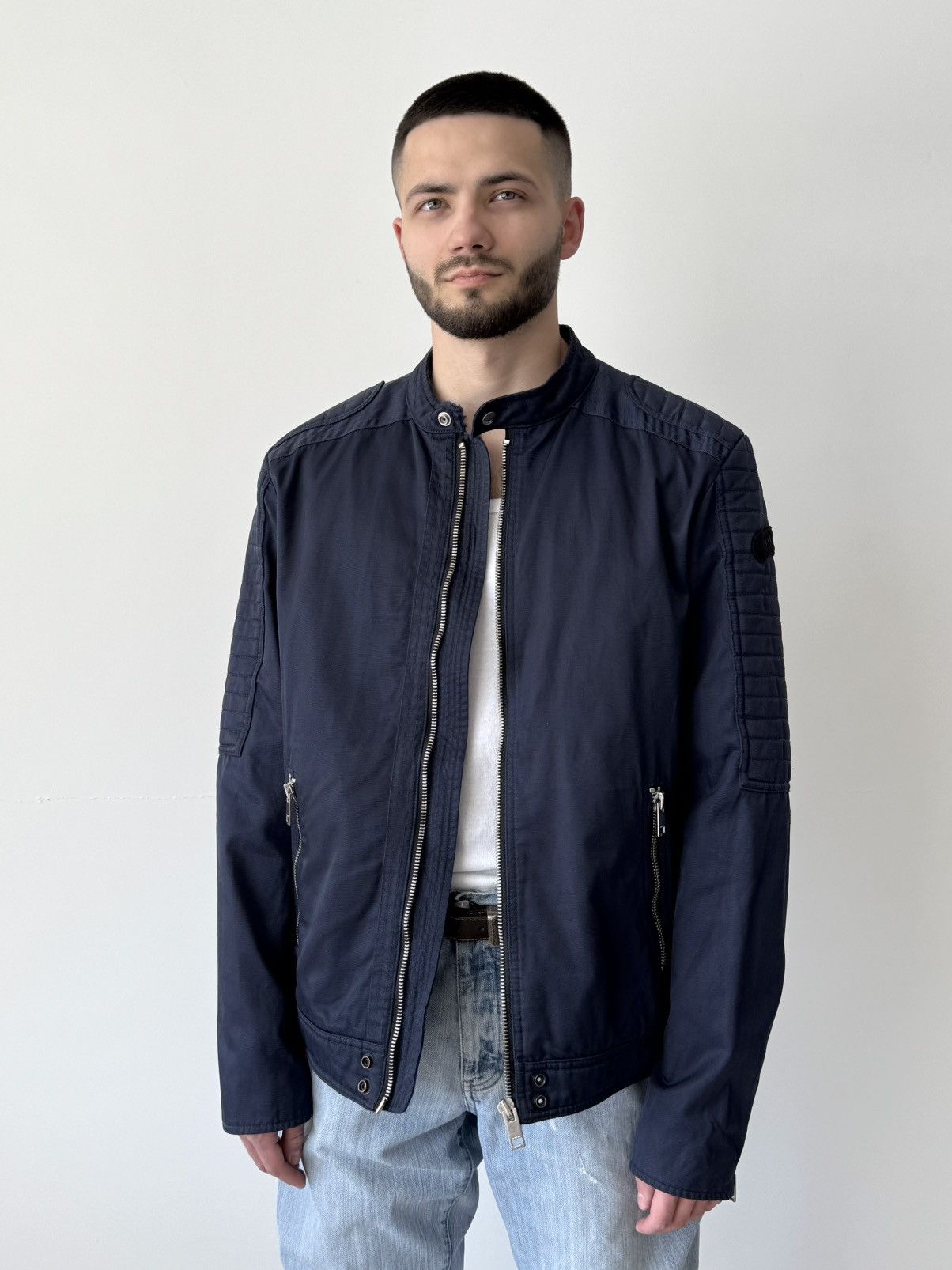 ジャケット・アウター DIESEL - sweat riders jacket DIESEL - sweat riders jacket