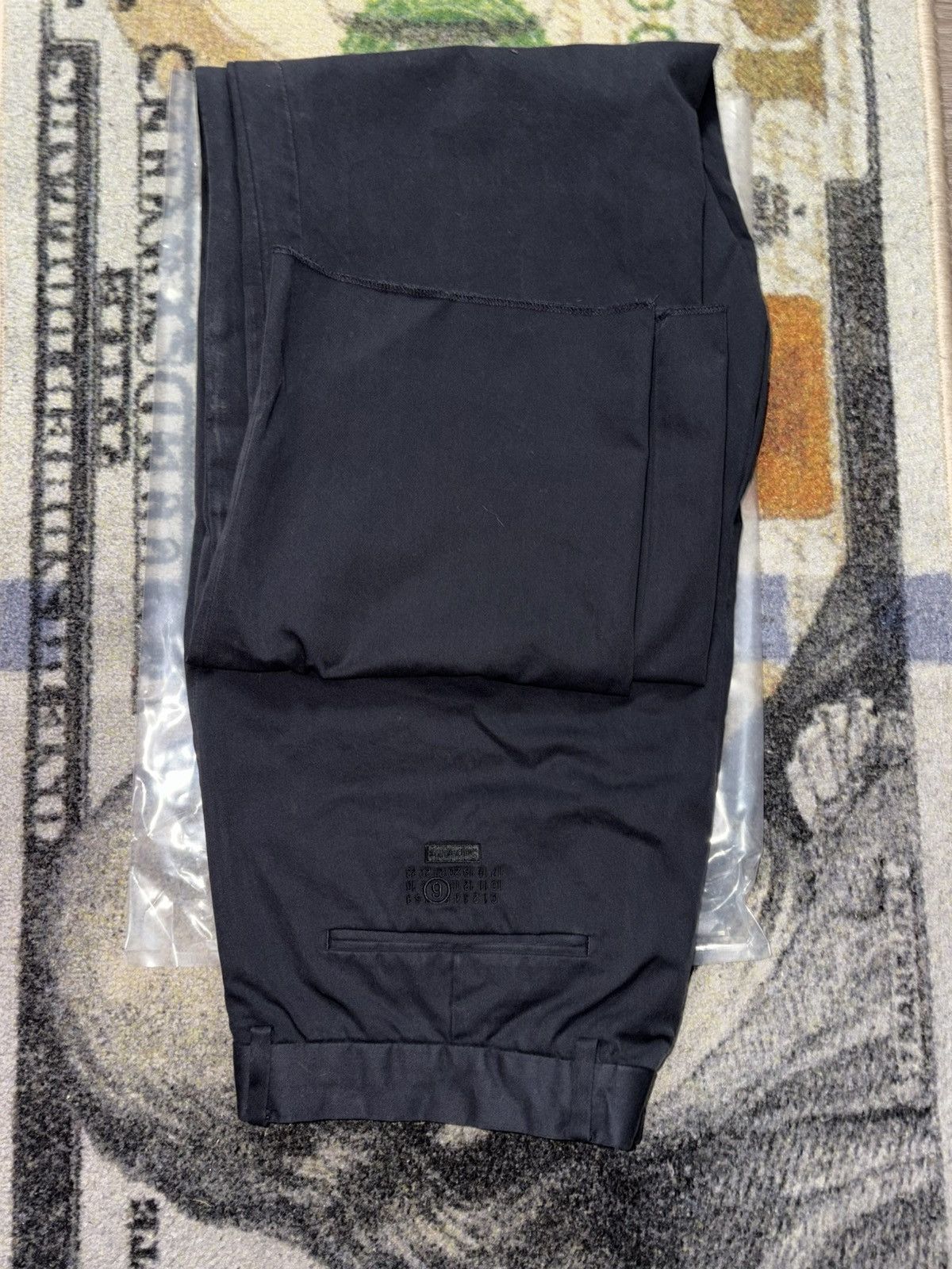 Maison Margiela × Supreme Supreme MM6 Maison Margiela Washed Cotton Suit Navy (XLARGE) Size 36R - 9 Thumbnail