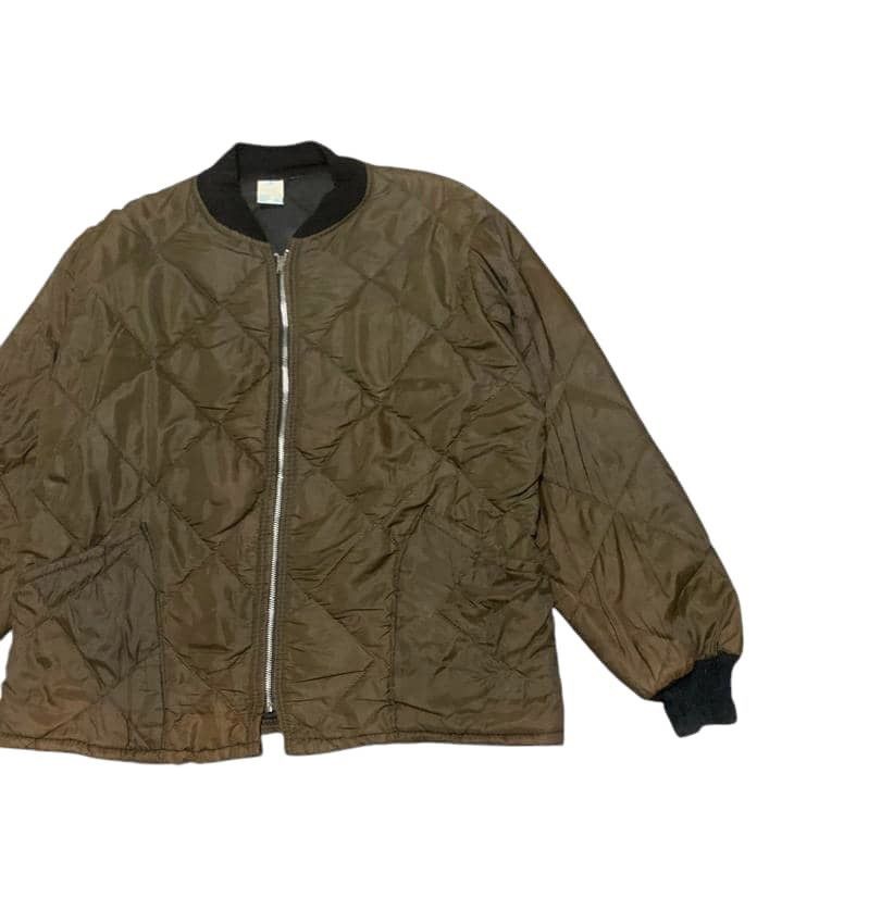 Vintage Vintage 70s Quilted Jacket Nice Design Made In Usa Size US L / EU 52-54 / 3 - 3 Thumbnail