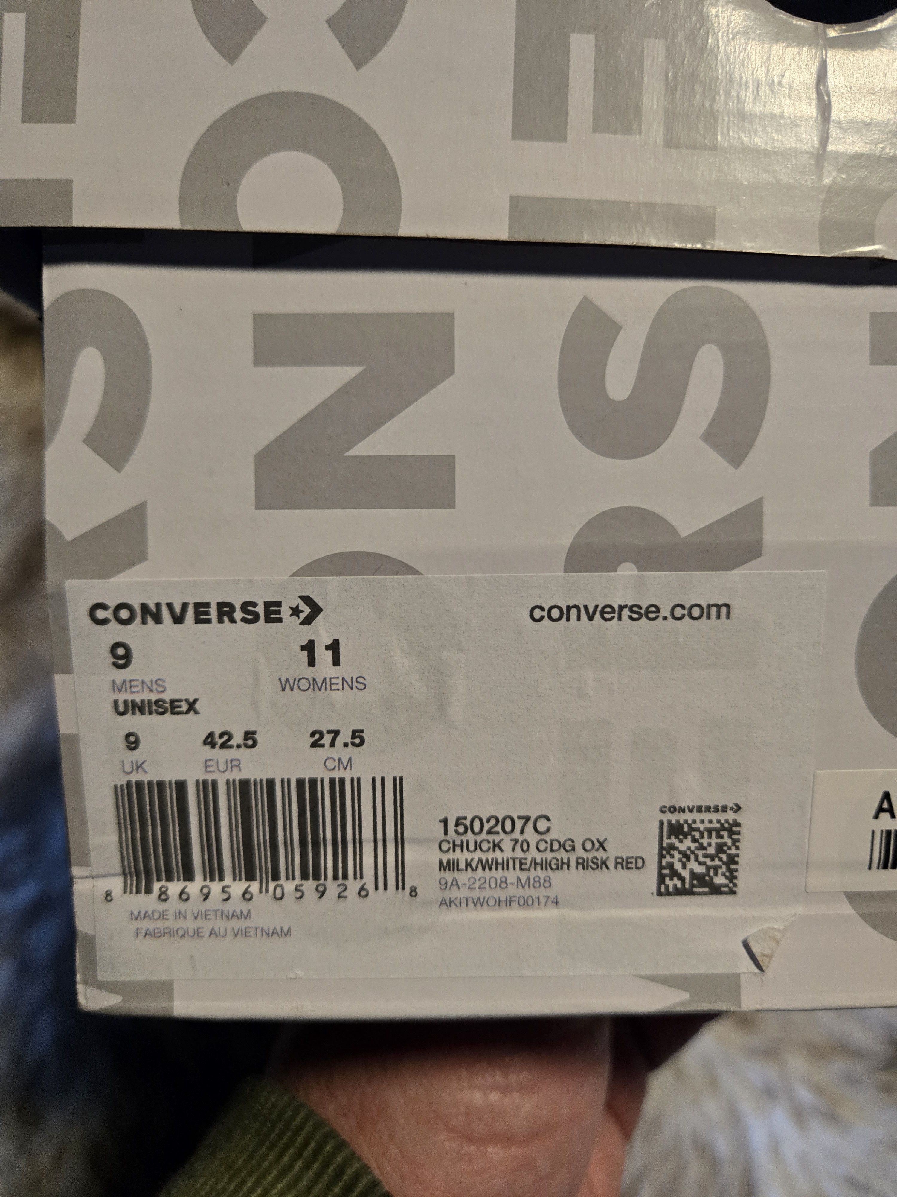 Comme des Garcons PLAY Comme des Garcon play converse Size US 9 / EU 42 - 7 Thumbnail