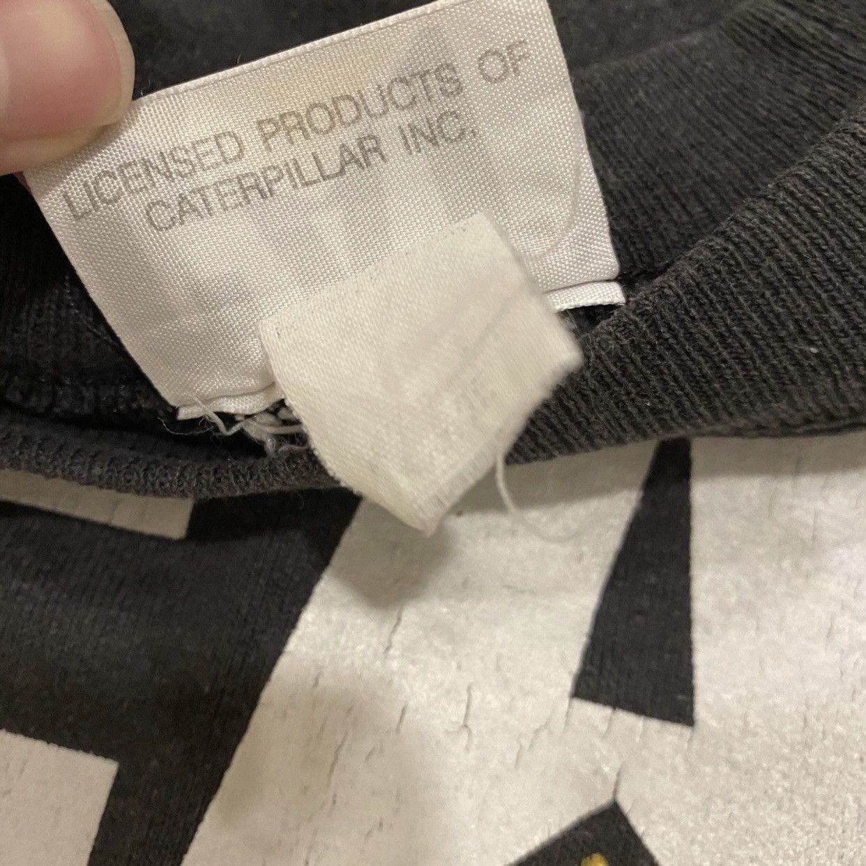 Caterpillar × Vintage Vintage 90's Caterpillar Big Logo Sweatshirt Size US L / EU 52-54 / 3 - 6 Thumbnail
