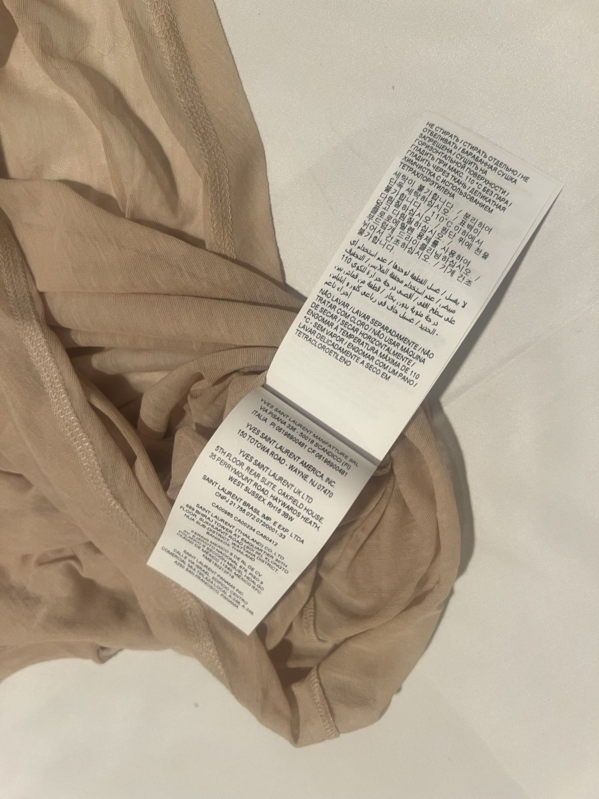 Saint Laurent Paris Saint Laurent men’s sleeve less t shirt. XL. $950 Size US XL / EU 56 / 4 - 10 Thumbnail