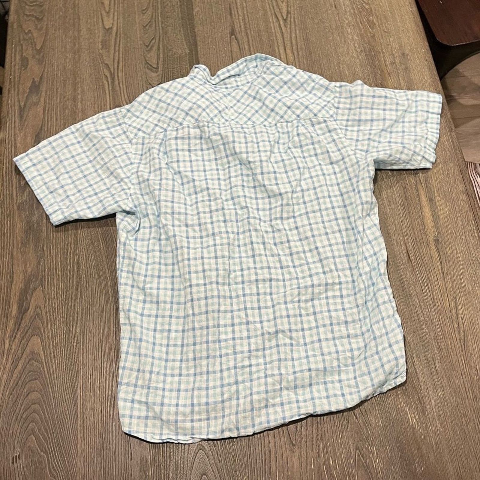 Vintage Bob Timberlake Mens L Button Down Dress Shirt Short Sleeve Size US L / EU 52-54 / 3 - 4 Thumbnail