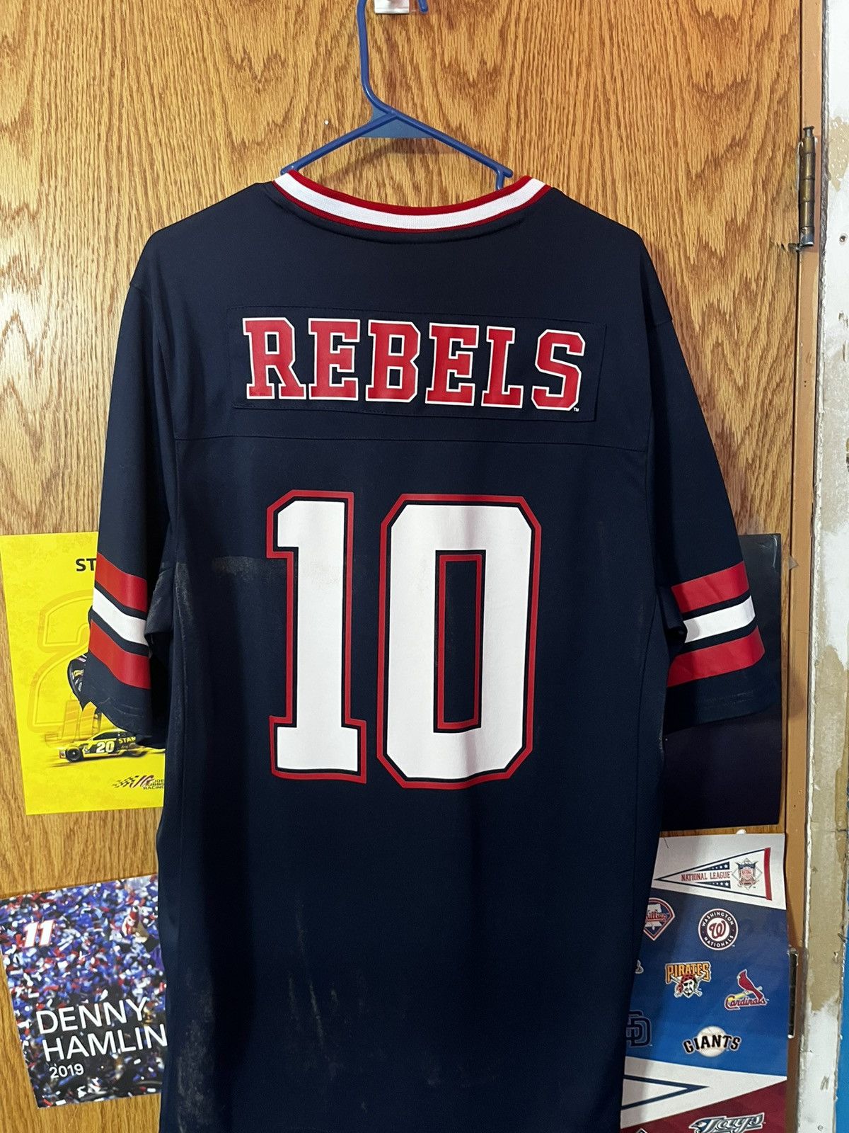 Colosseum Athletics Ole Miss 10 jersey Size US XL / EU 56 / 4 - 2 Thumbnail