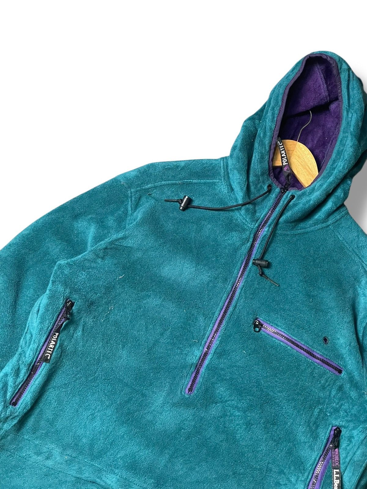 L.L. Bean × Polartec × Vintage L.L Bean x Polartec Half Zipper Fleece Jacket (113) Size US S / EU 44-46 / 1 - 2 Thumbnail