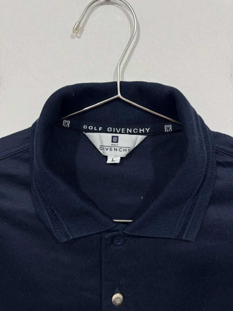 Givenchy Vintage Givenchy Golf Long Sleeve Polo Tee Size US L / EU 52-54 / 3 - 2 Thumbnail