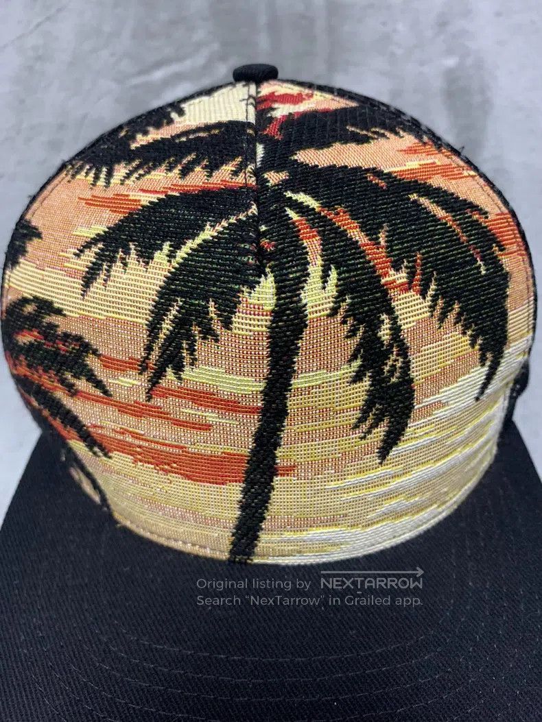 Saint Laurent Paris Saint Laurent Paris Palm tree and coconut tree baseball ca Size ONE SIZE - 4 Thumbnail