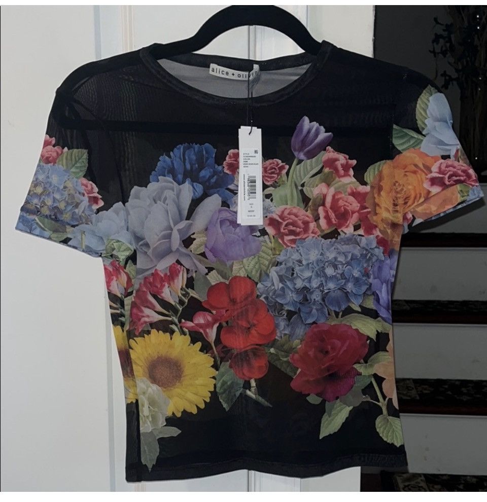 Alice + Olivia Alice & Olivia Mesh Shirt Size XS / US 0-2 / IT 36-38 - 1 Thumbnail