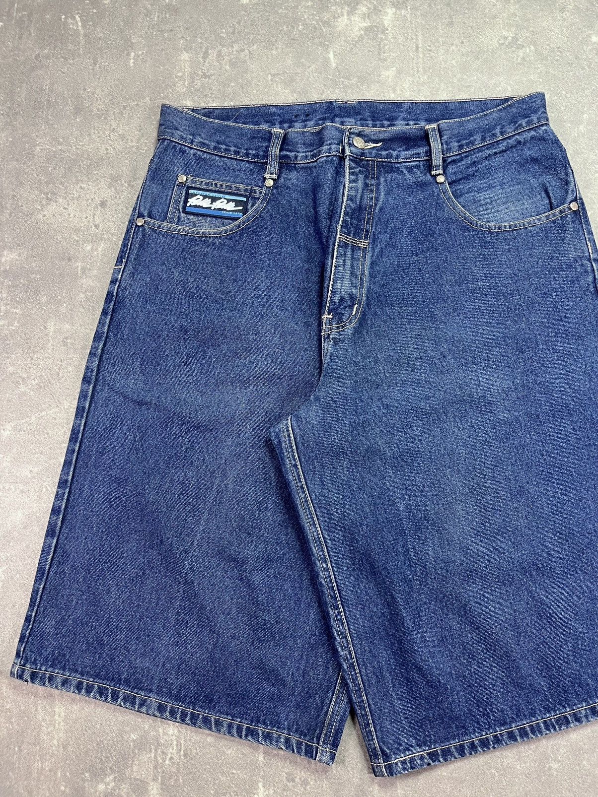 Pelle Pelle Pelle Pelle Marc Buchanan PP Logo Jorts Shorts 36 Baggy Size US 36 / EU 52 - 3 Thumbnail