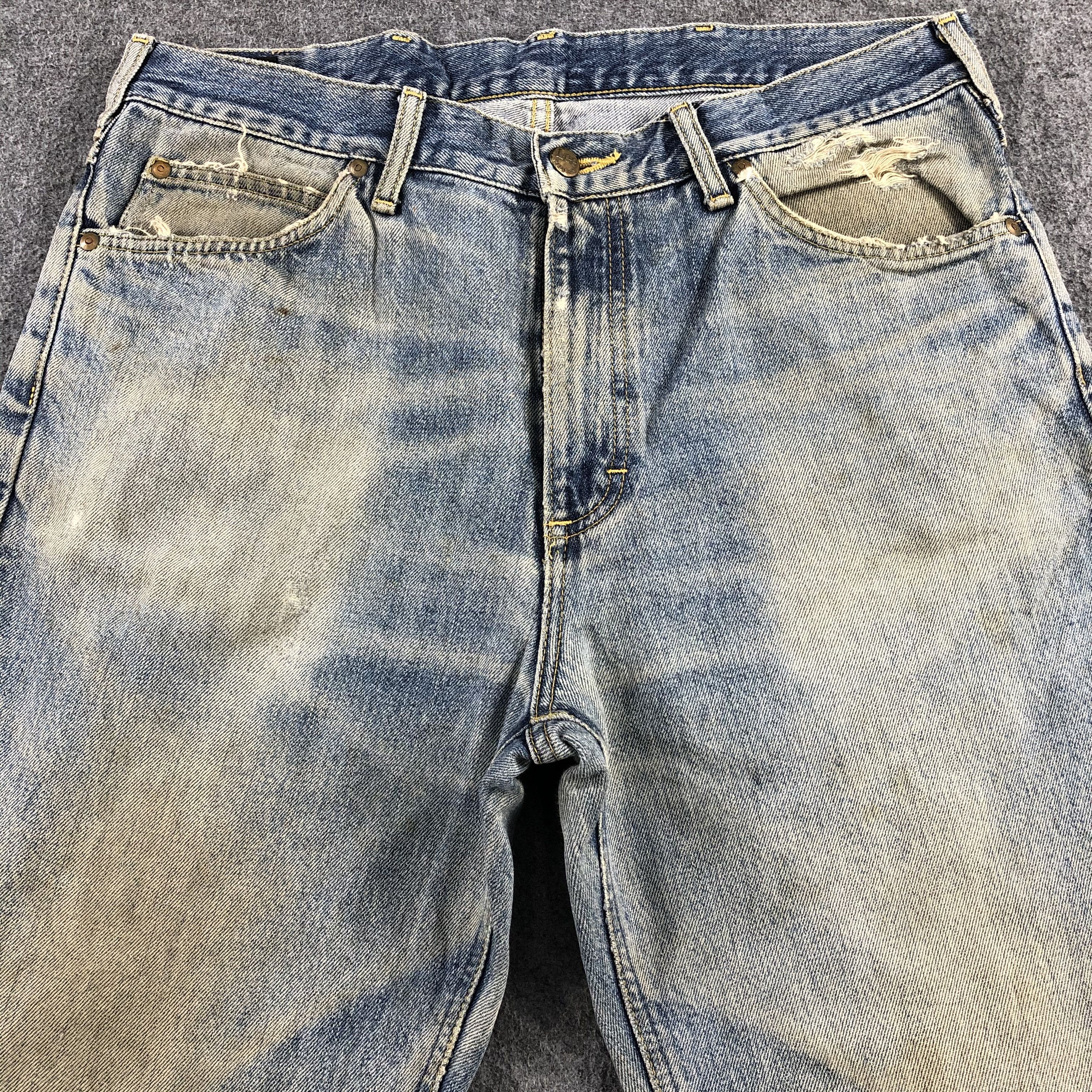 Lee Vintage Light Wash Lee Jeans-J1790 Size US 34 / EU 50 - 3 Thumbnail
