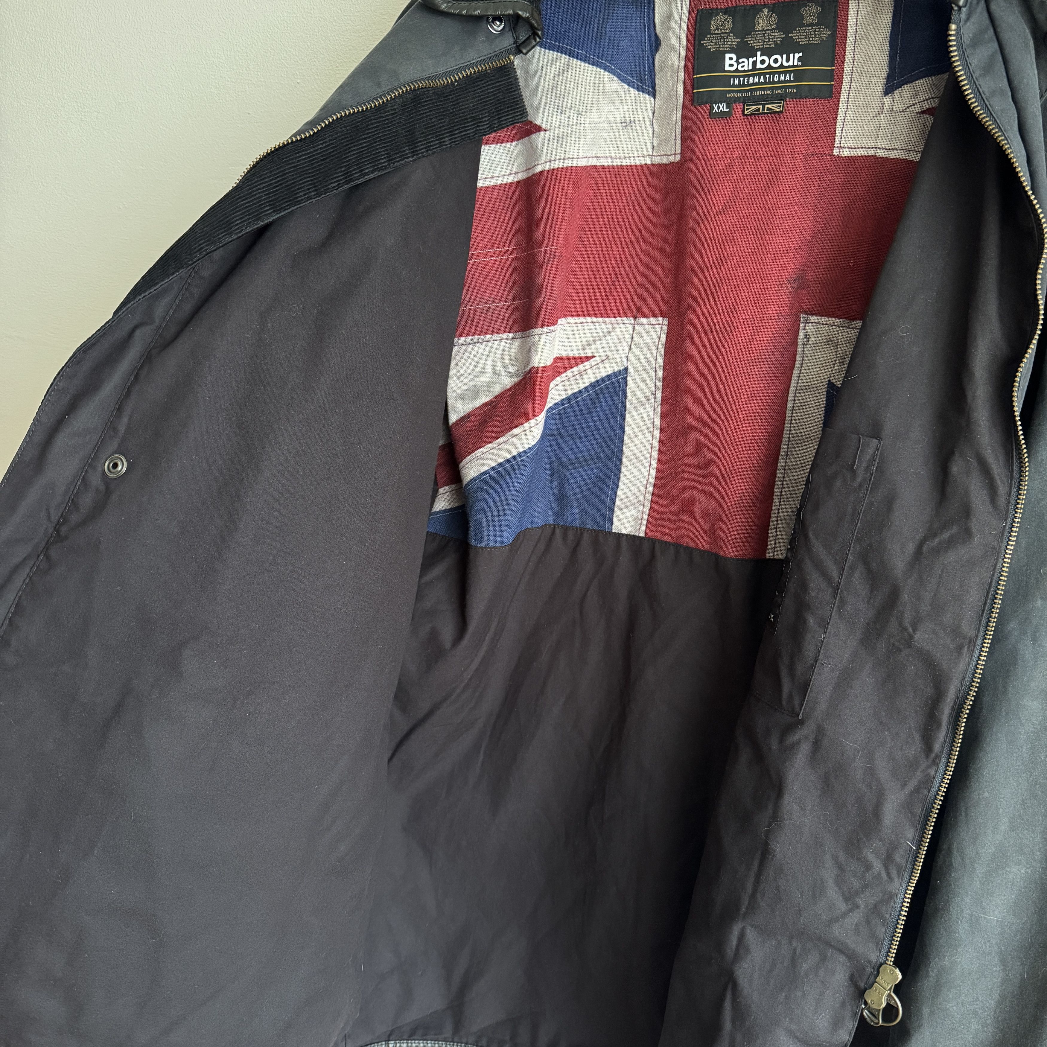 Barbour Barbour International Wax Cotton Mens Jacket XXL Size US XXL / EU 58 / 5 - 12 Thumbnail
