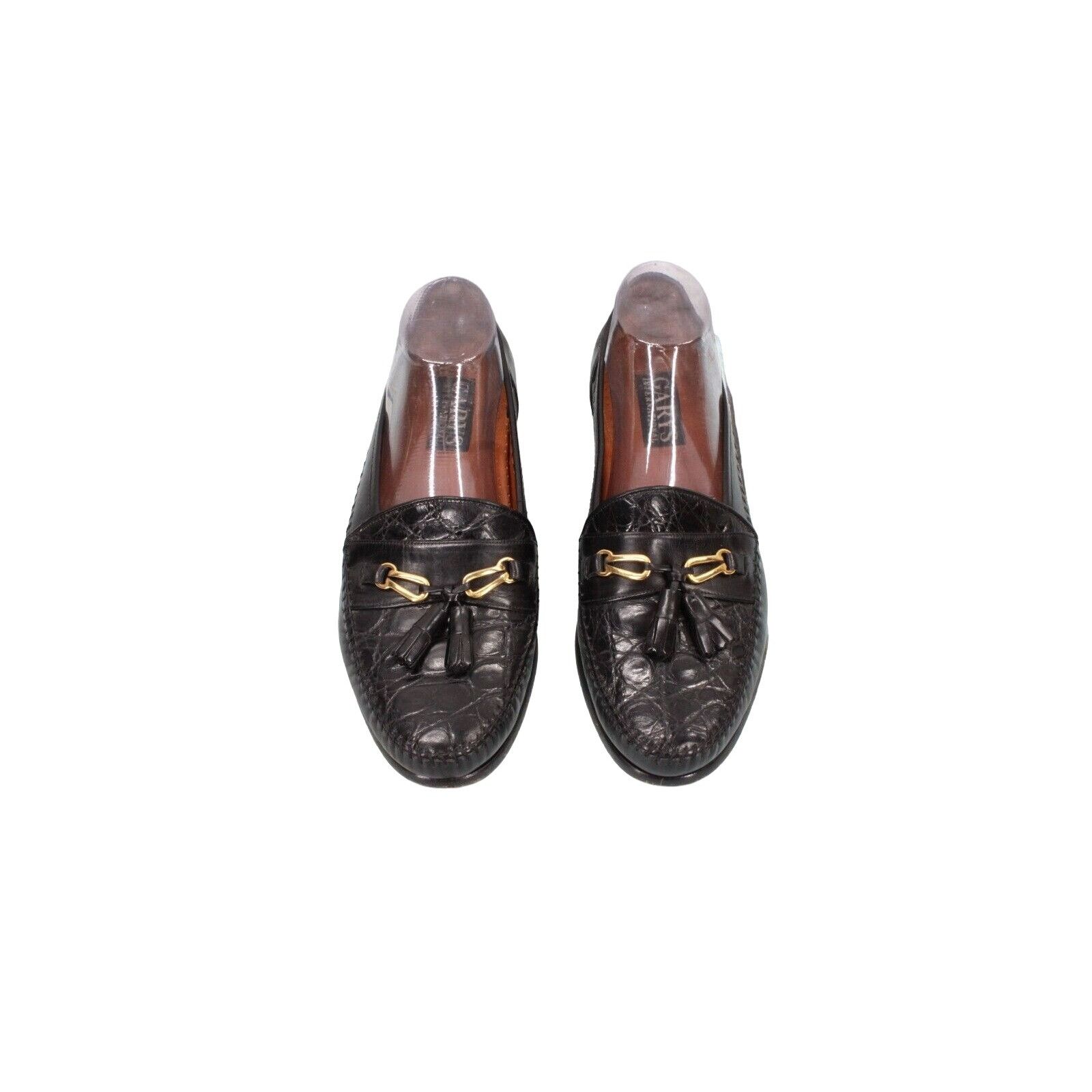 Leather Garys International Womens Tassel Slip On Dress Shoes Size US 9.5 / IT 39.5 - 1 Thumbnail
