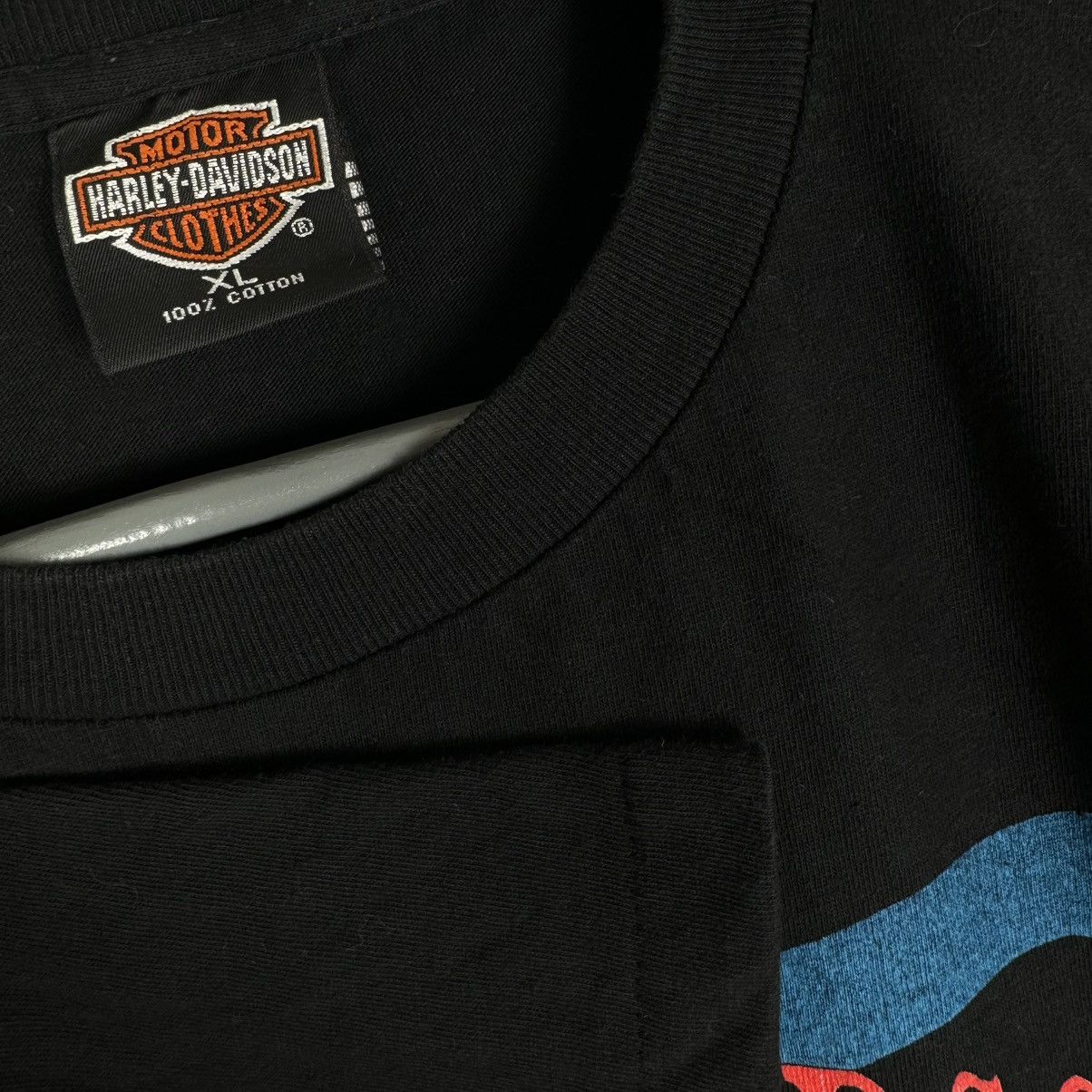 Harley Davidson Vintage 1993 Harley Davidson X Looney Tunes Bugs T Shirt Size US XL / EU 56 / 4 - 2 Thumbnail