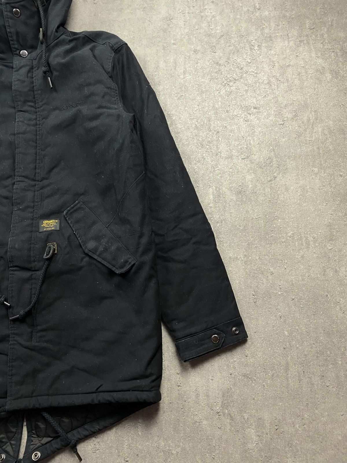 Carhartt × Japanese Brand × Vintage Parka Carhartt clash jacket black label vintage y2k black Size US S / EU 44-46 / 1 - 3 Thumbnail
