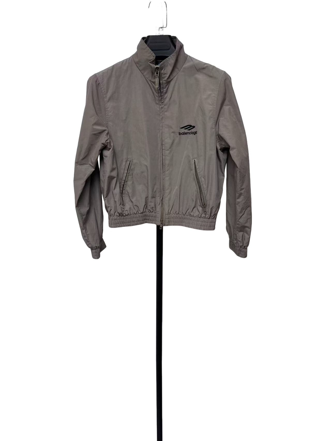 Balenciaga Balenciaga Logo Print Zip Jacket 36 Size XS / US 0-2 / IT 36-38 - 1 Thumbnail