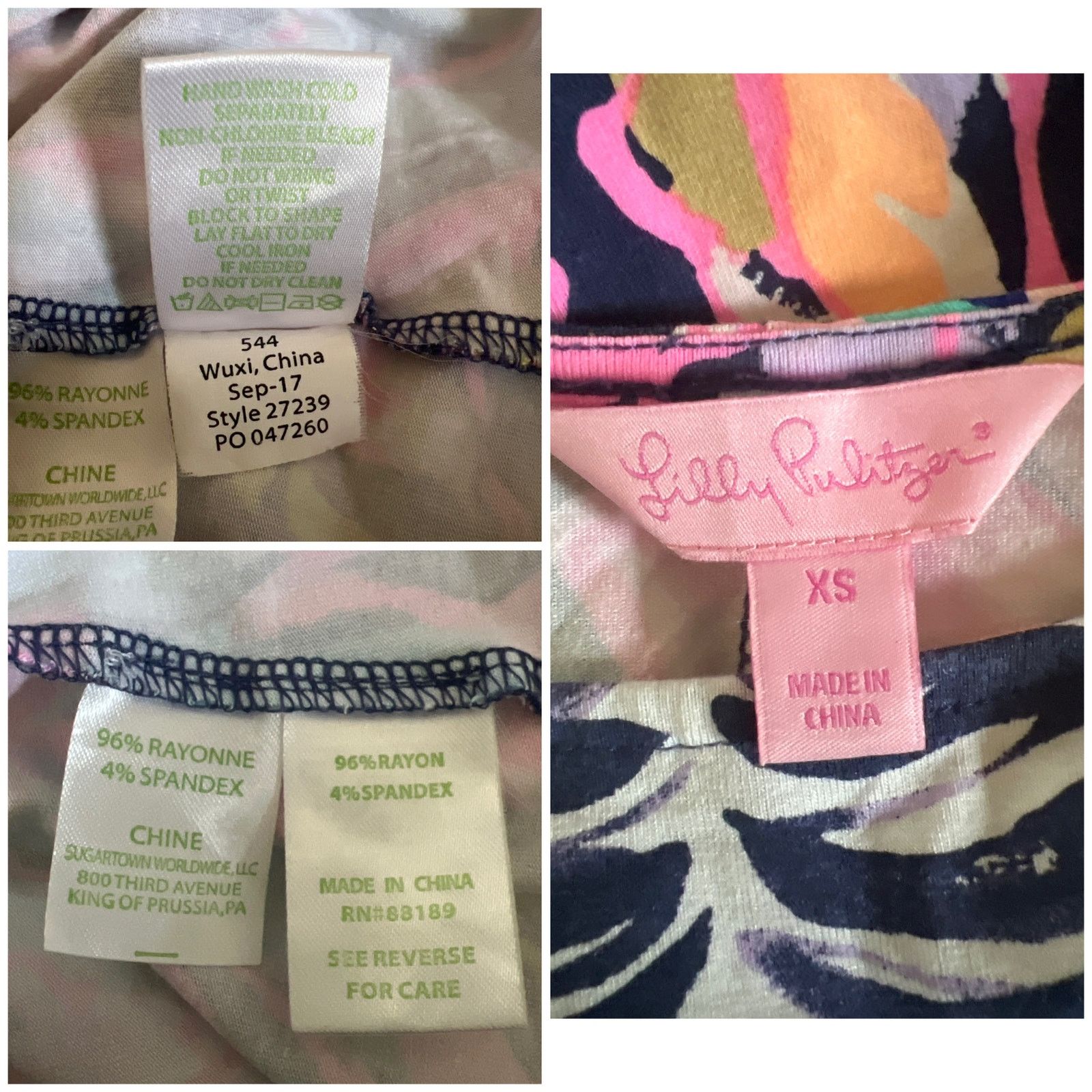 Lilly Pulitzer Lilly Pulitzer Ophelia Dress Size XS 27239 Size XS / US 0-2 / IT 36-38 - 6 Thumbnail