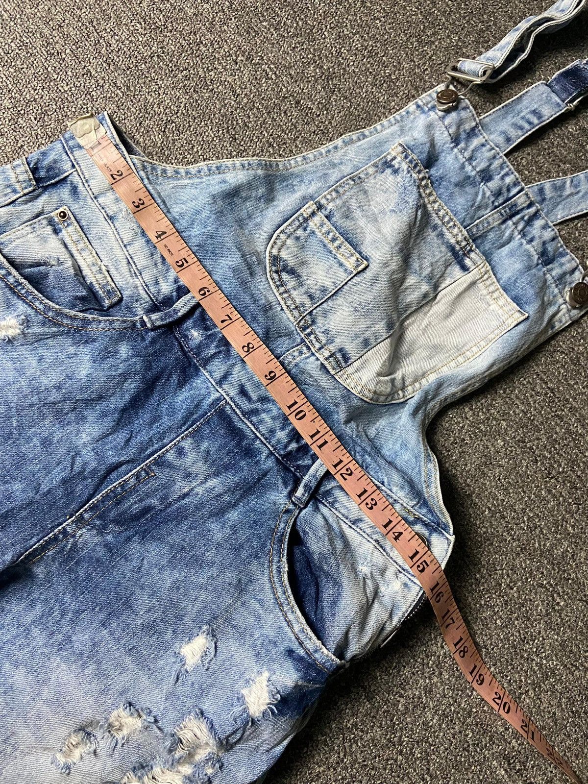 Zara ZARA Overalls Denim Ripped Jeans (141) Size US 31 - 8 Thumbnail
