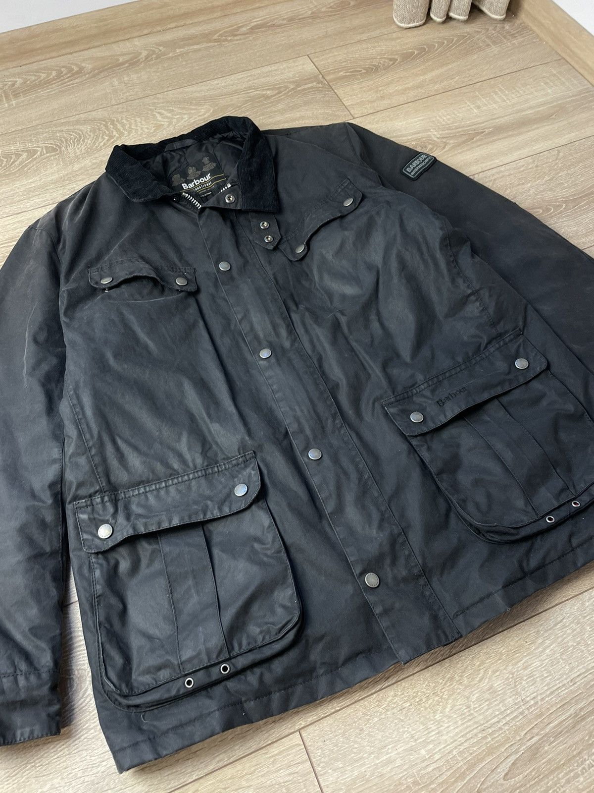 Barbour Barbour International Duke Waxed Men Jacket XXl Men Size US XXL / EU 58 / 5 - 3 Thumbnail