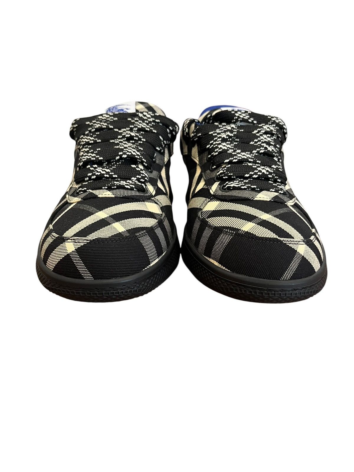 Burberry Burberry Terrace Check Canvas Sneakers Size US 10 / EU 43 - 4 Thumbnail