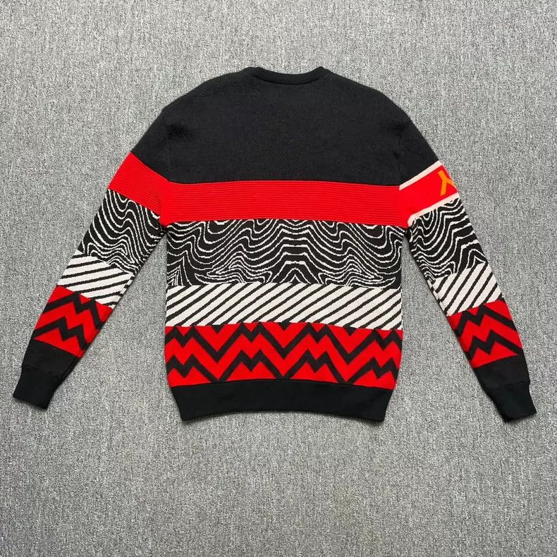 Givenchy Givenchy Reversed Logo Patchwork Sweater 2506-Nextarrow Size US S / EU 44-46 / 1 - 2 Thumbnail