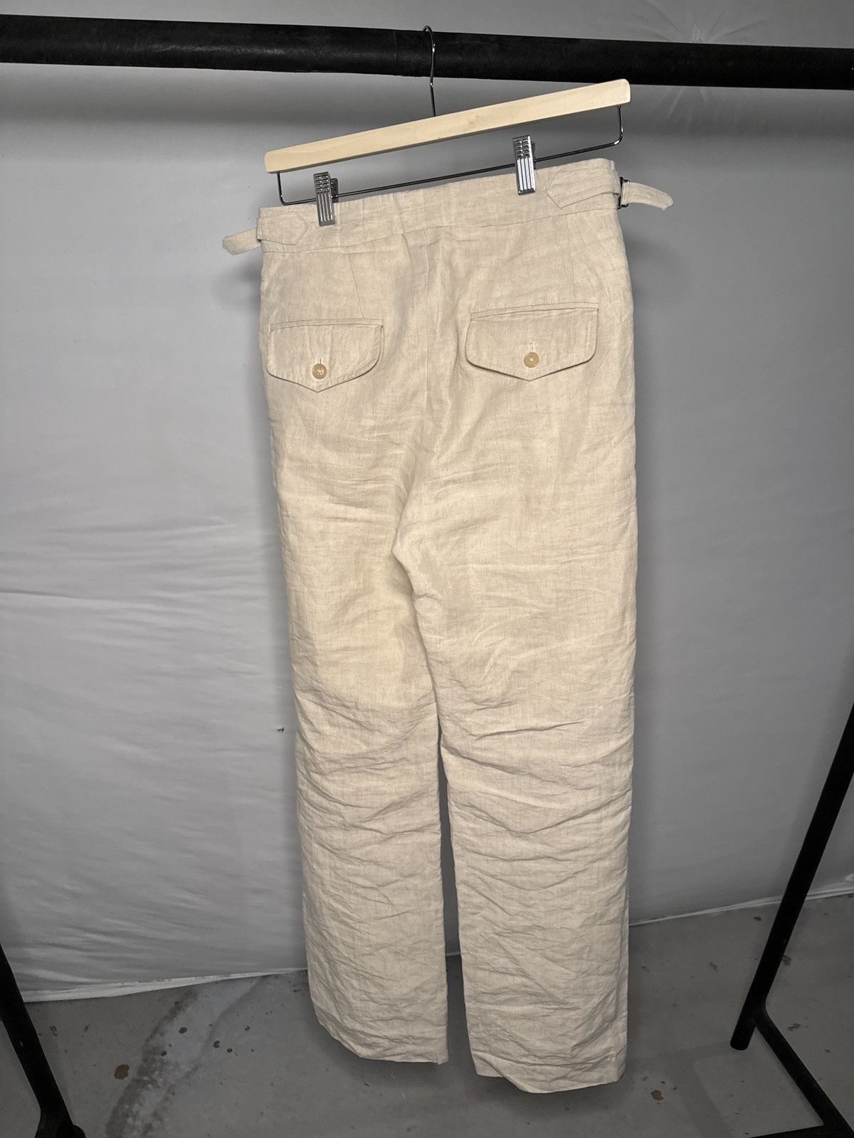 Bode Bode 1/1 Linen Pants Size US 29 - 2 Thumbnail