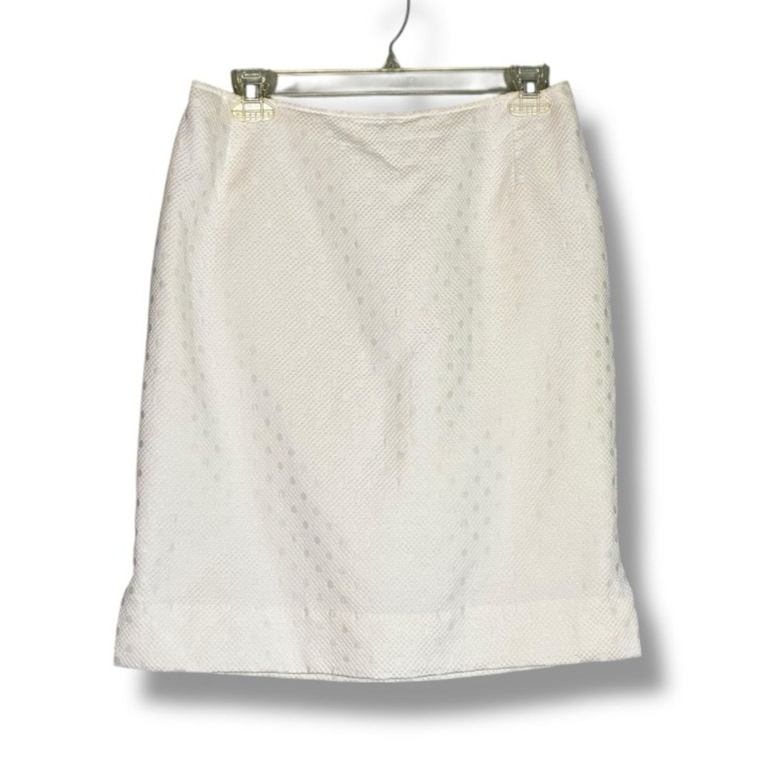 Oscar De La Renta Oscar de la Renta Pink Label Vintage textured skirt size 10 Size 32" / US 10 / IT 46 - 5 Thumbnail