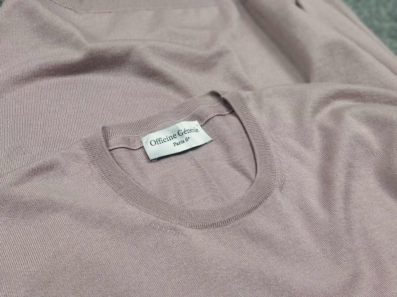 Officine Generale Officine Generale Design Wool Silk nina crew neck Sweater Size US L / EU 52-54 / 3 - 13 Thumbnail