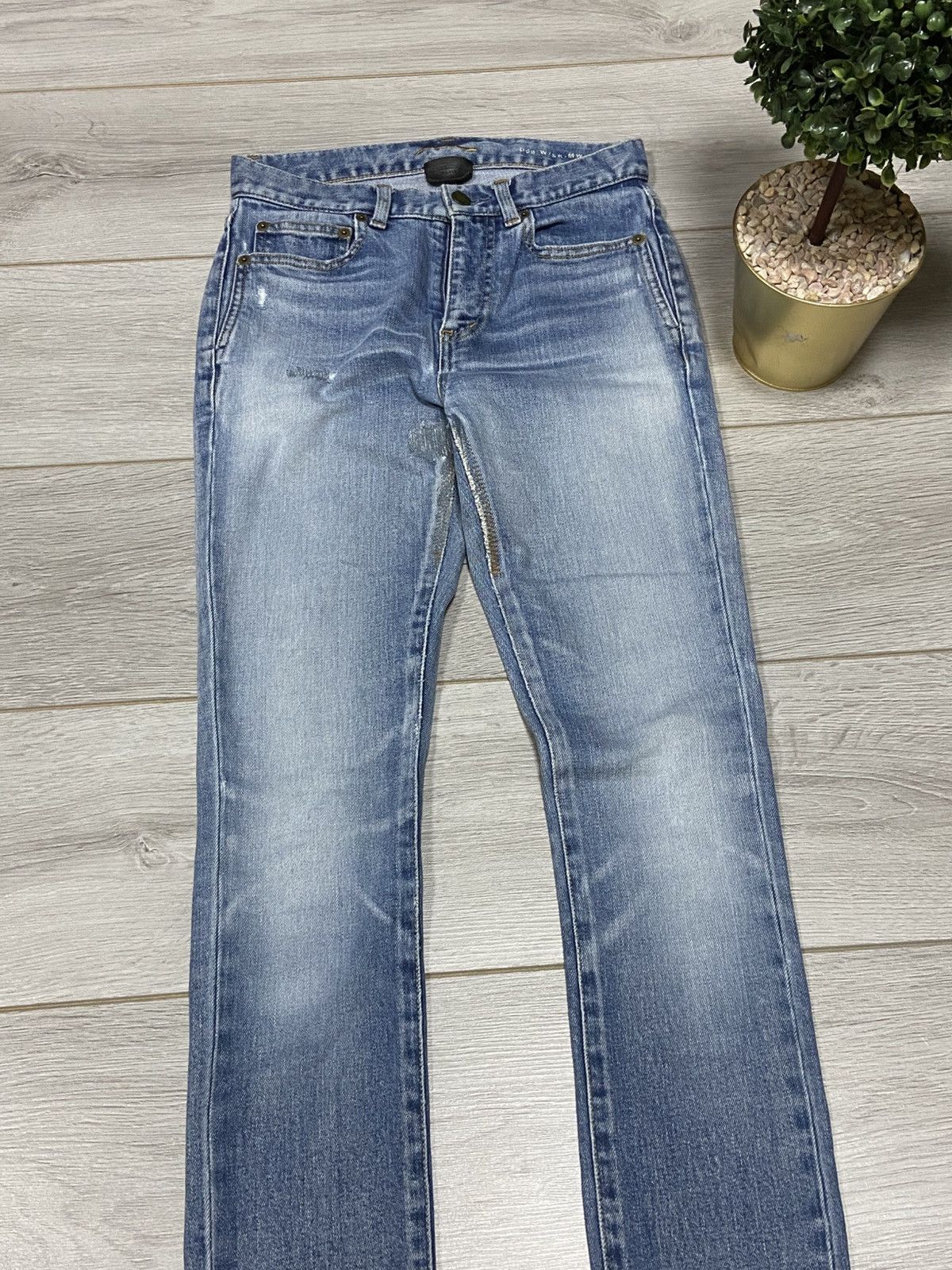 Saint Laurent Paris Saint Laurent Paris made in JAPAN Hedi Slimane Jeans Size 26" / US 2 / IT 38 - 3 Thumbnail