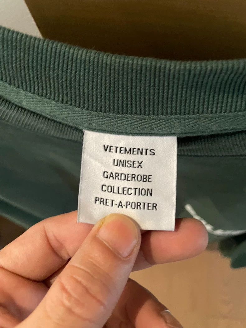 Vetements Vetements POLIZEI Police Hoodie, Size XS Size US XS / EU 42 / 0 - 3 Thumbnail