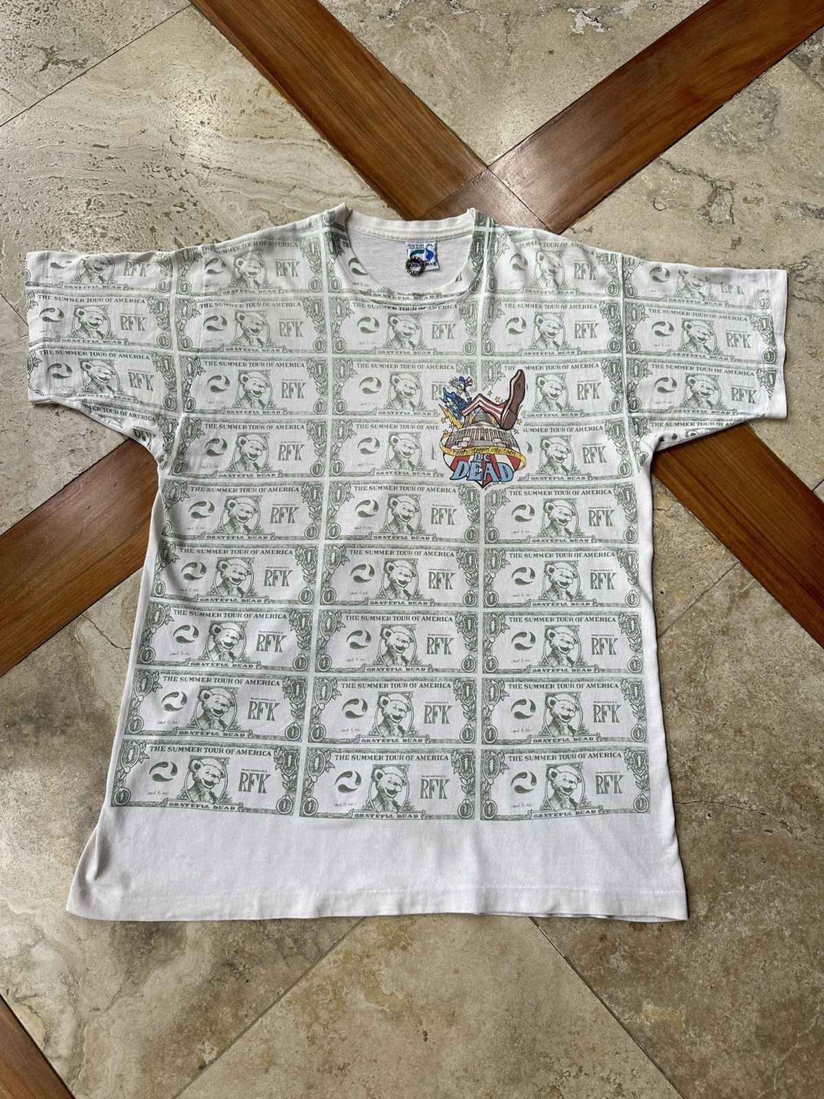 Grateful Dead × Vintage RARE 1995 grateful dead summer tour AOP Size US XL / EU 56 / 4 - 2 Thumbnail