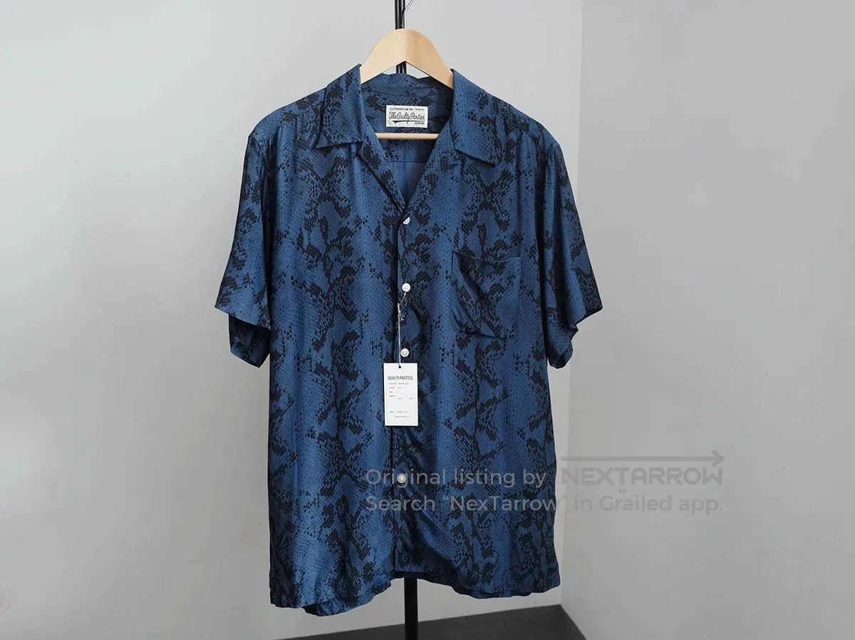 Wacko Maria wacko maria short sleeve snake pattern shirt. Size US L / EU 52-54 / 3 - 2 Thumbnail