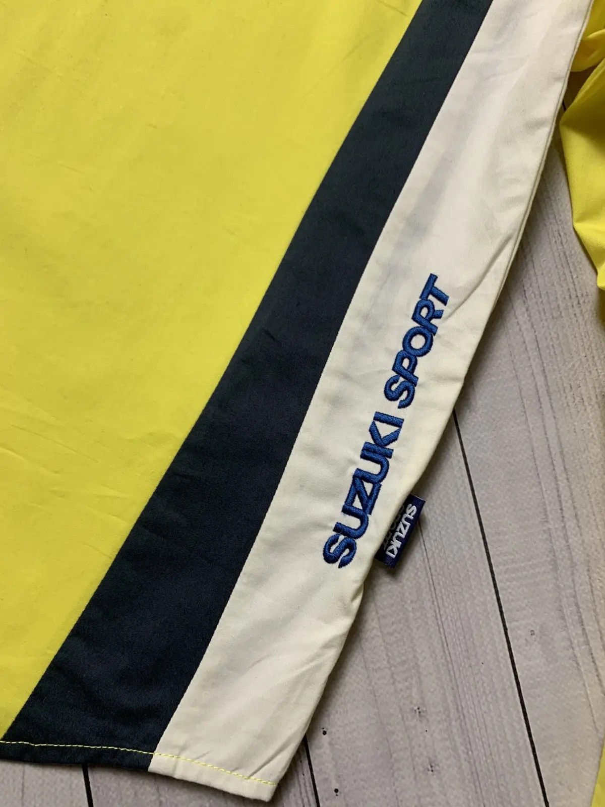 Vintage Vintage racing shirt Suzuki big logo World rally Sport rare Size US XL / EU 56 / 4 - 7 Thumbnail