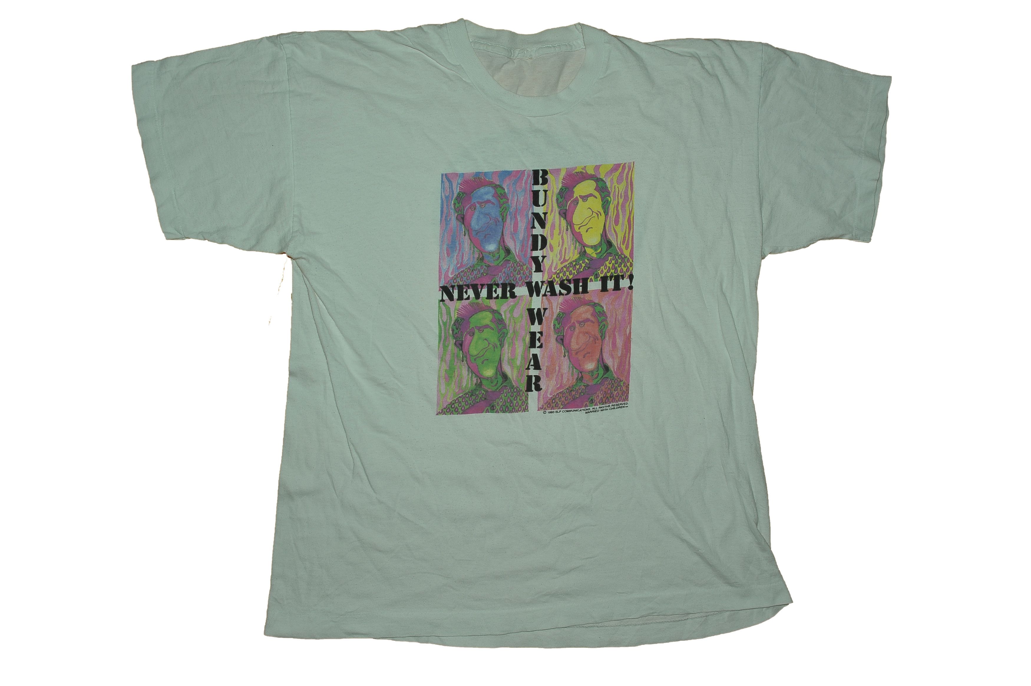 Vintage Vintage 90s Married with children German version T-shirt Size US L / EU 52-54 / 3 - 1 Thumbnail