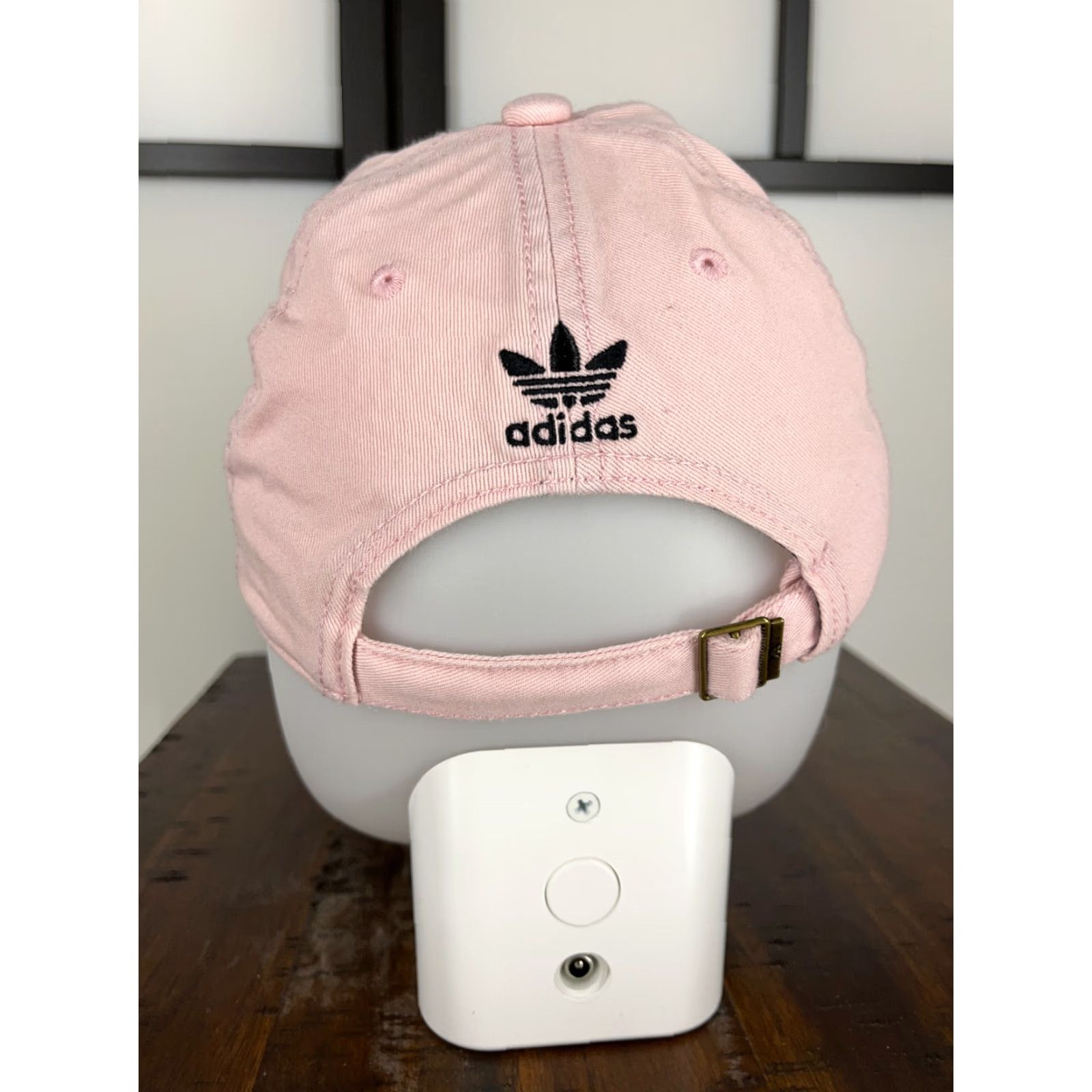Adidas Adidas Hat Cap Strap Back Womens One Size Pink Twill 100% Cotton Trefoil Size ONE SIZE - 6 Thumbnail