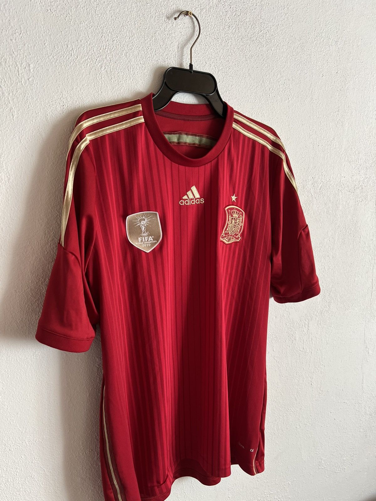 Adidas × Vintage Adidas Vintage Spain Jersey S/S2014 Y2K Streetwear Style Rar Size US L / EU 52-54 / 3 - 2 Thumbnail
