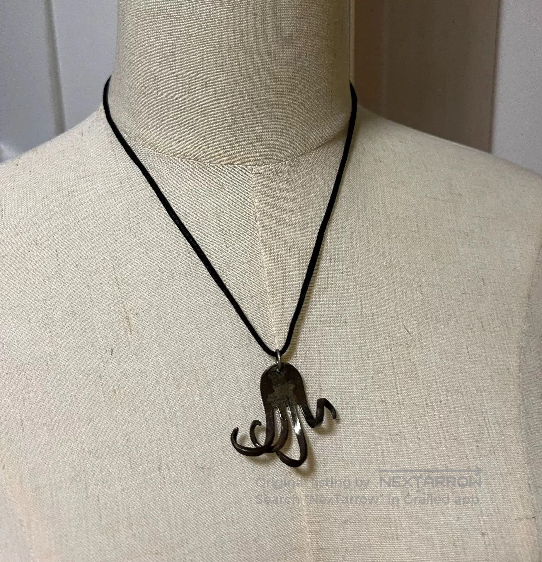 Undercover Undercover 05SS Dissolved Twisted Fork Necklace. Size ONE SIZE - 1 Thumbnail