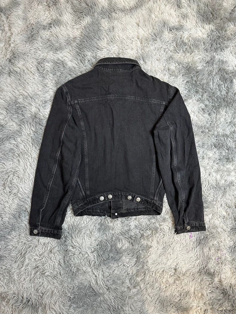 Balenciaga Balenciaga Black Denim Jacket Short style Size US M / EU 48-50 / 2 - 2 Thumbnail