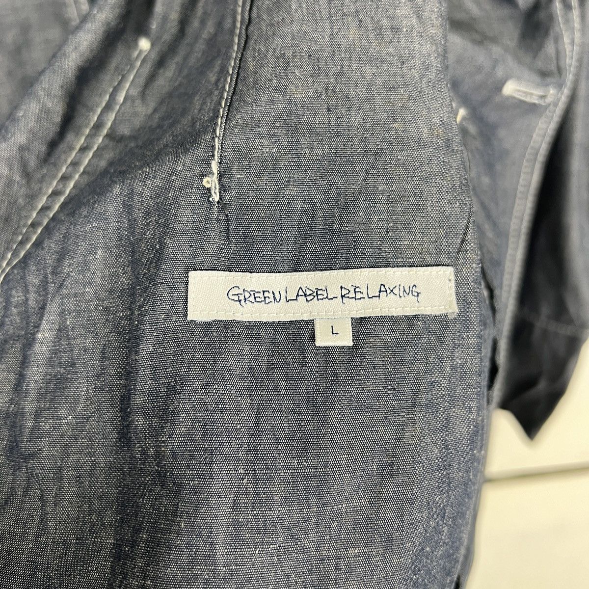 United Arrows 🔥 GREEN LABEL RELAXING UNITED ARROWS CHORE JACKET Size US L / EU 52-54 / 3 - 15 Thumbnail