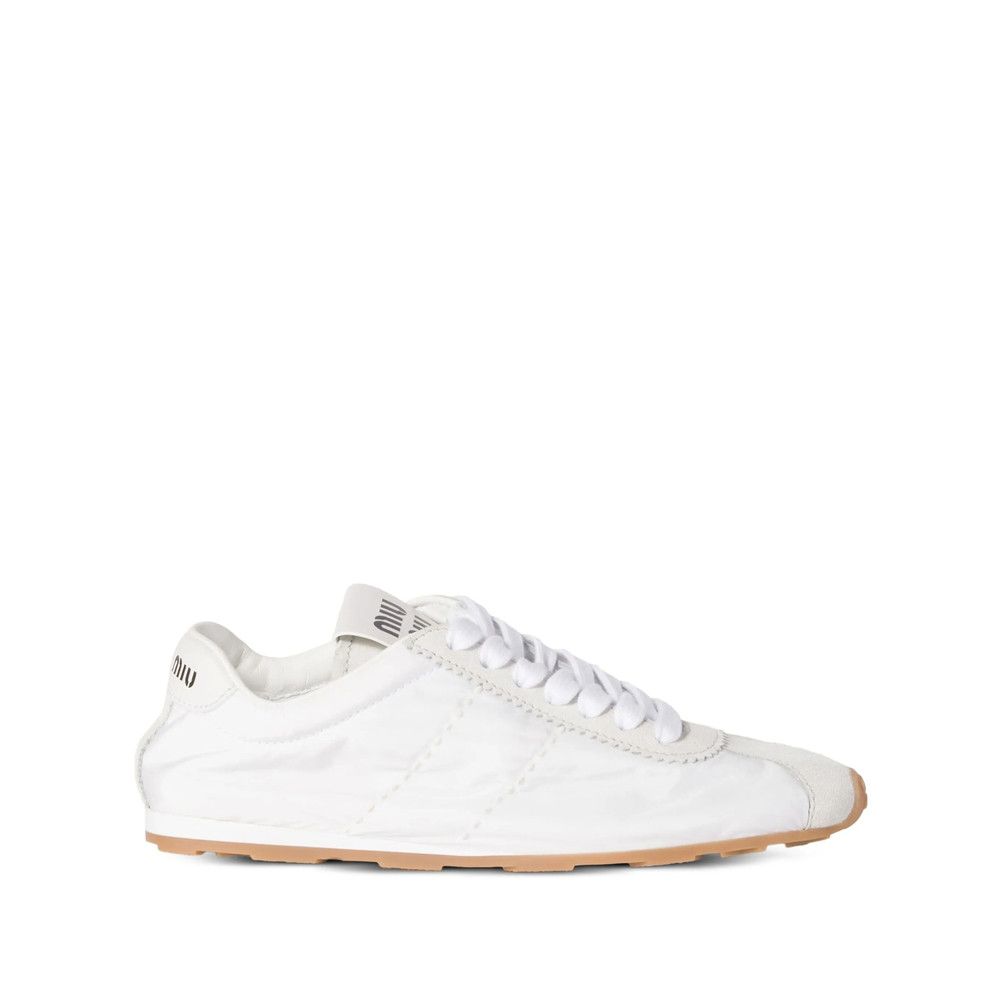 Miu Miu Miu Miu WHITE Trainers Size US 8.5 / IT 38.5 - 1 Thumbnail