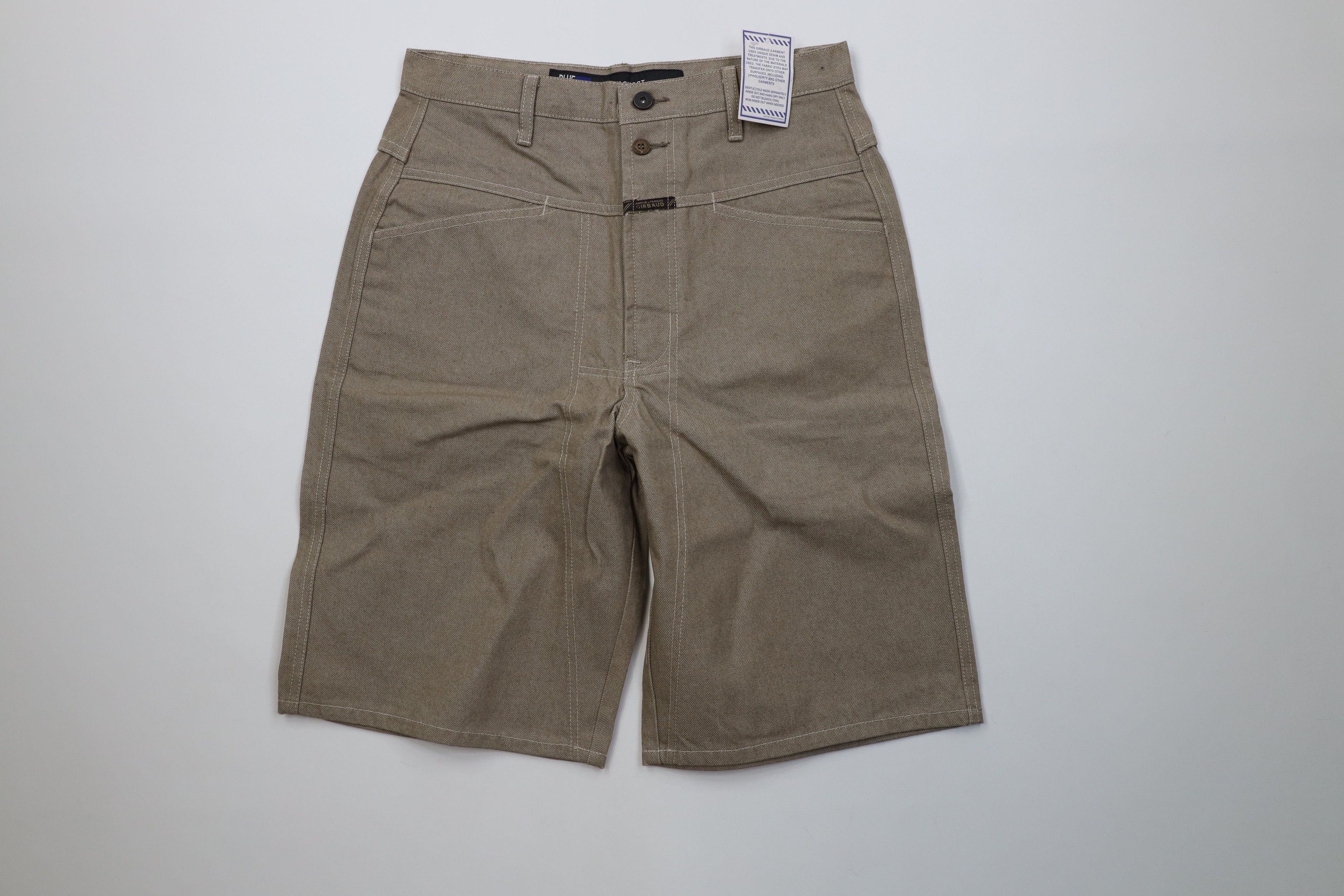 Marithe + Francois Girbaud Deadstock Vintage 90s Marithe Francois Girbaud Denim Shorts Size US 32 / EU 48 - 1 Thumbnail